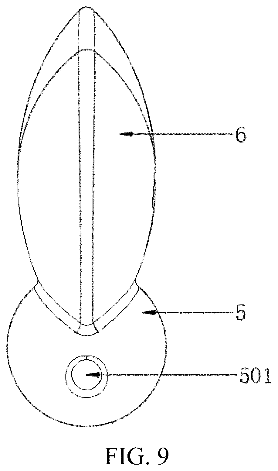 Patent US12303186 Figure 9 – Manual control handheld pressure-adjustable irrigation and suction electrocoagulation cutter