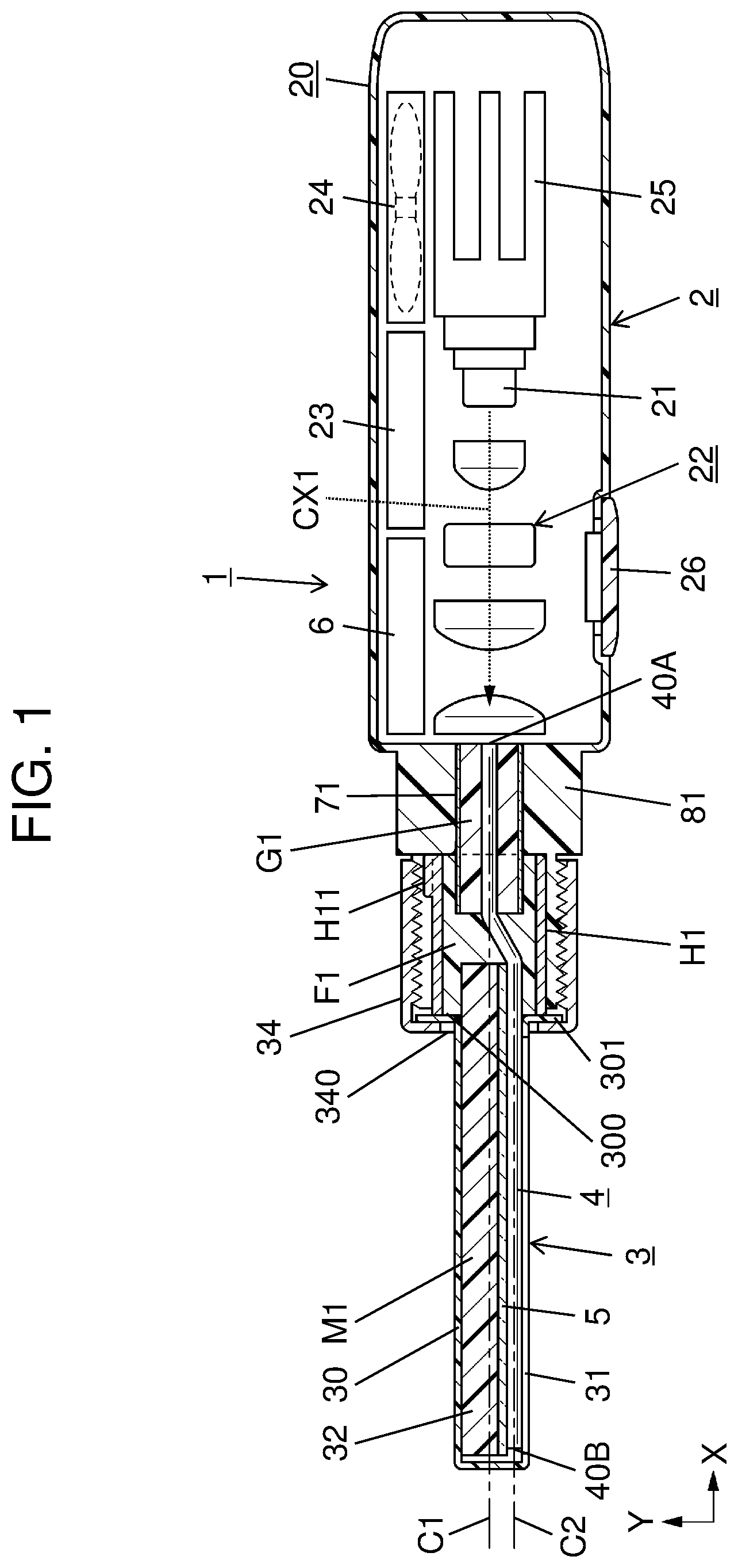 Patent US12303192 Figure 1 – Hair cutting member, device body of hair cutting device, and hair cutting device