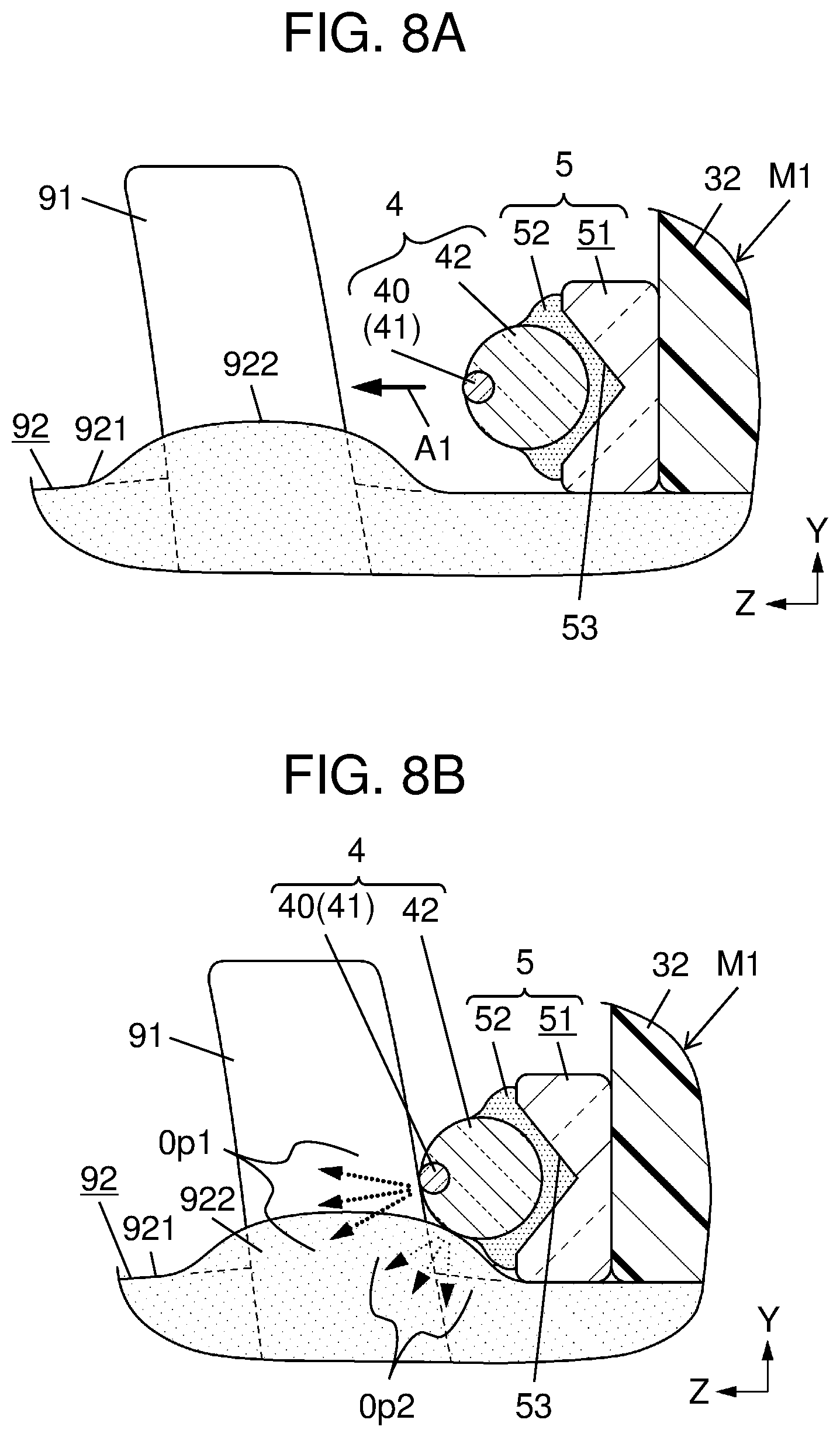 Patent US12303192 Figure 7 – Hair cutting member, device body of hair cutting device, and hair cutting device