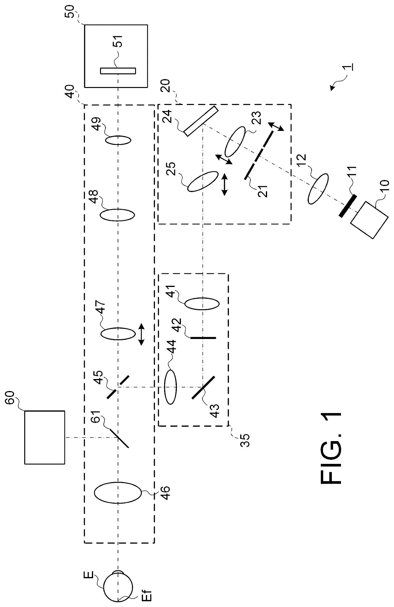 Patent US12303196 Figure 1 – Ophthalmic apparatus, method of controlling same, and recording medium