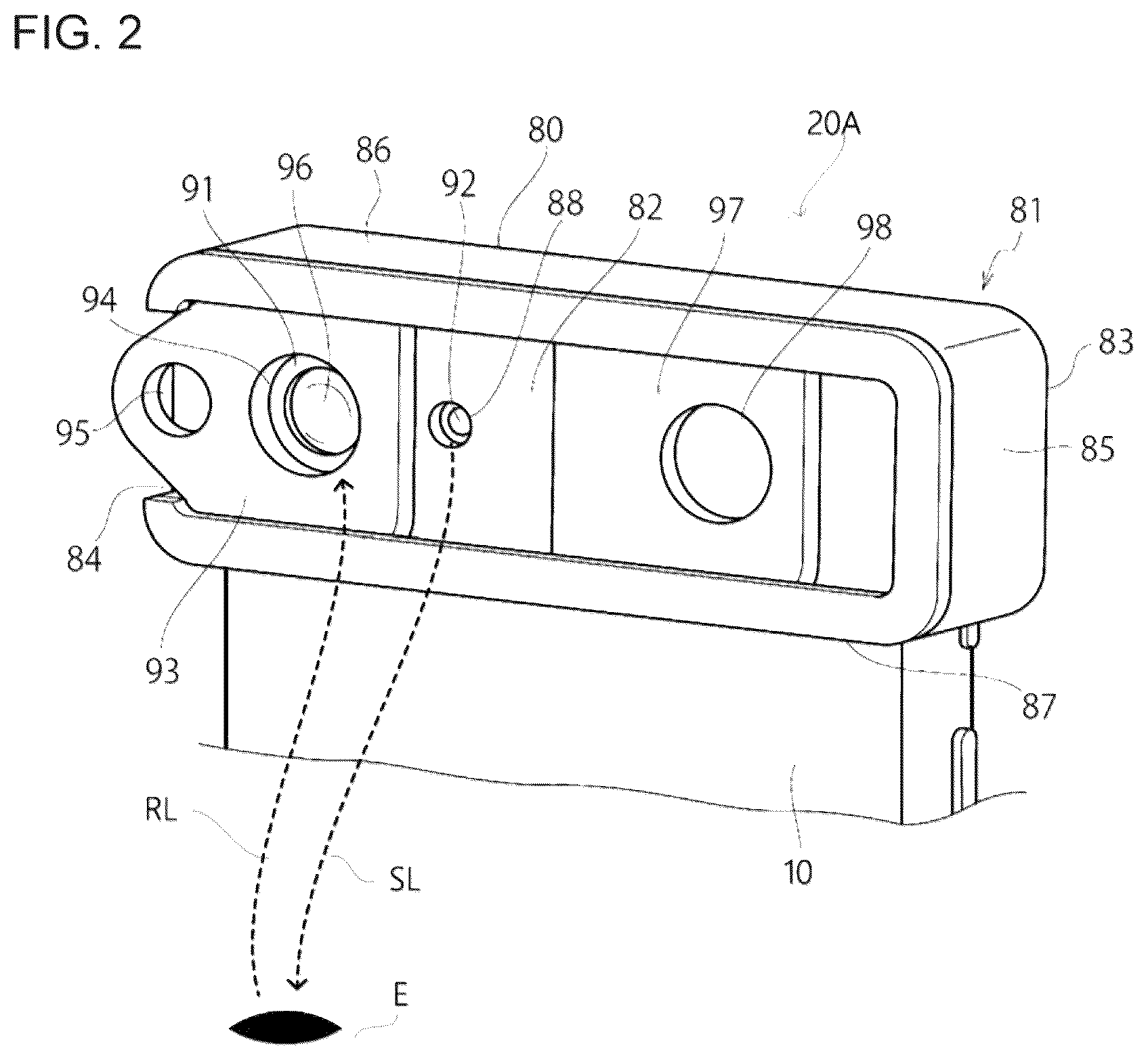 Patent US12303200 Figure 2 – Diagnosis support device, diagnosis support system, and program