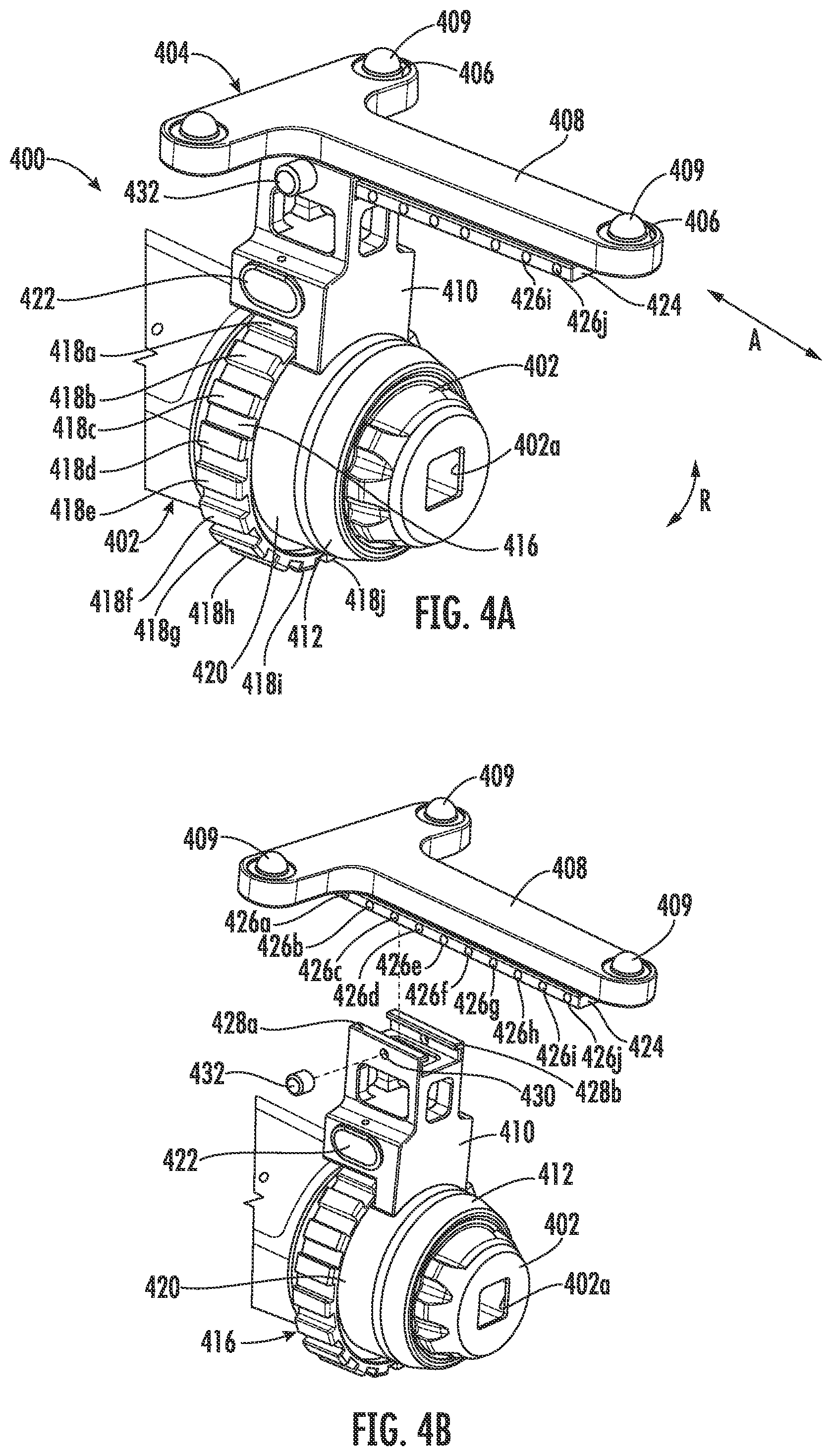 Patent US12303210 Figure 4 – Surgical impactor arrays