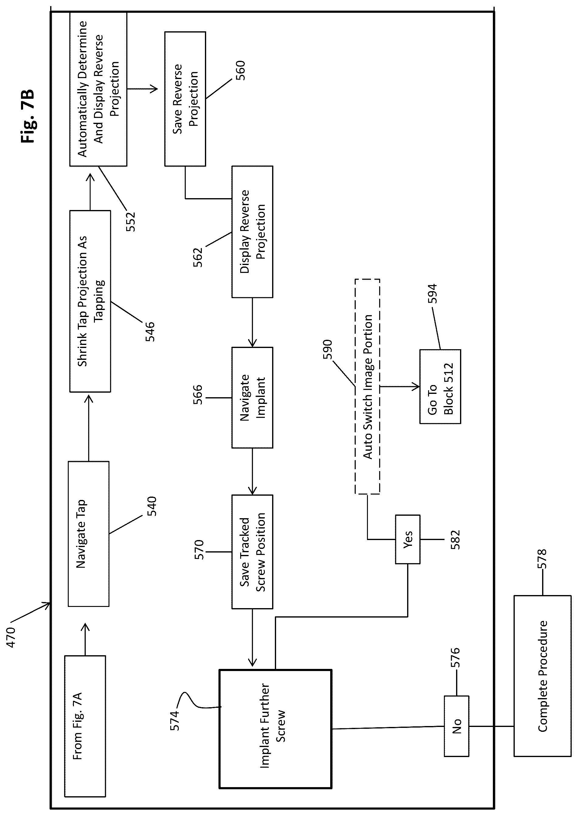 Patent US12303211 Figure 7 – System and method for a tracked procedure