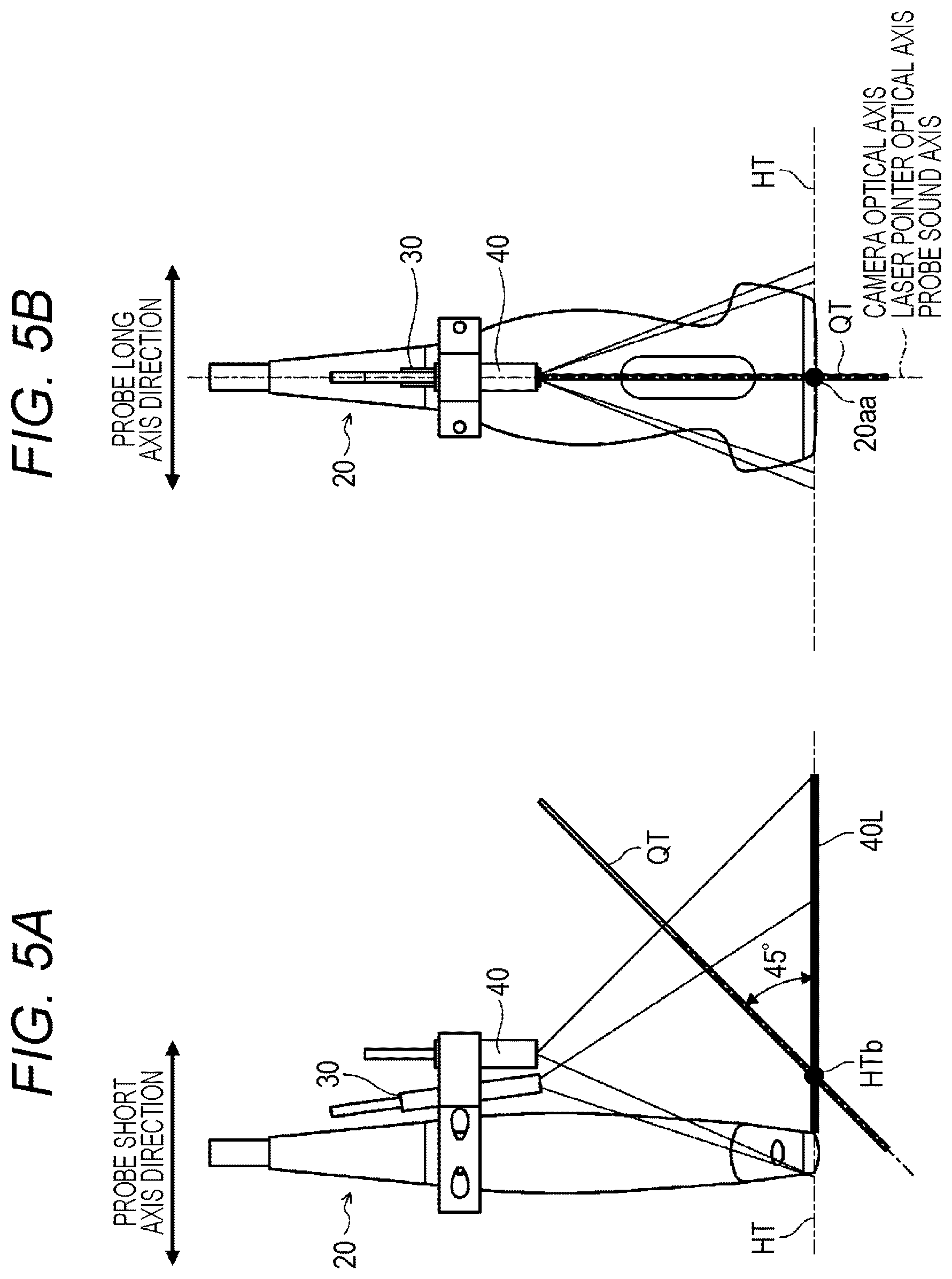 Patent US12303212 Figure 5 – Ultrasonic diagnostic apparatus, ultrasonic probe, and attachment for ultrasonic probe