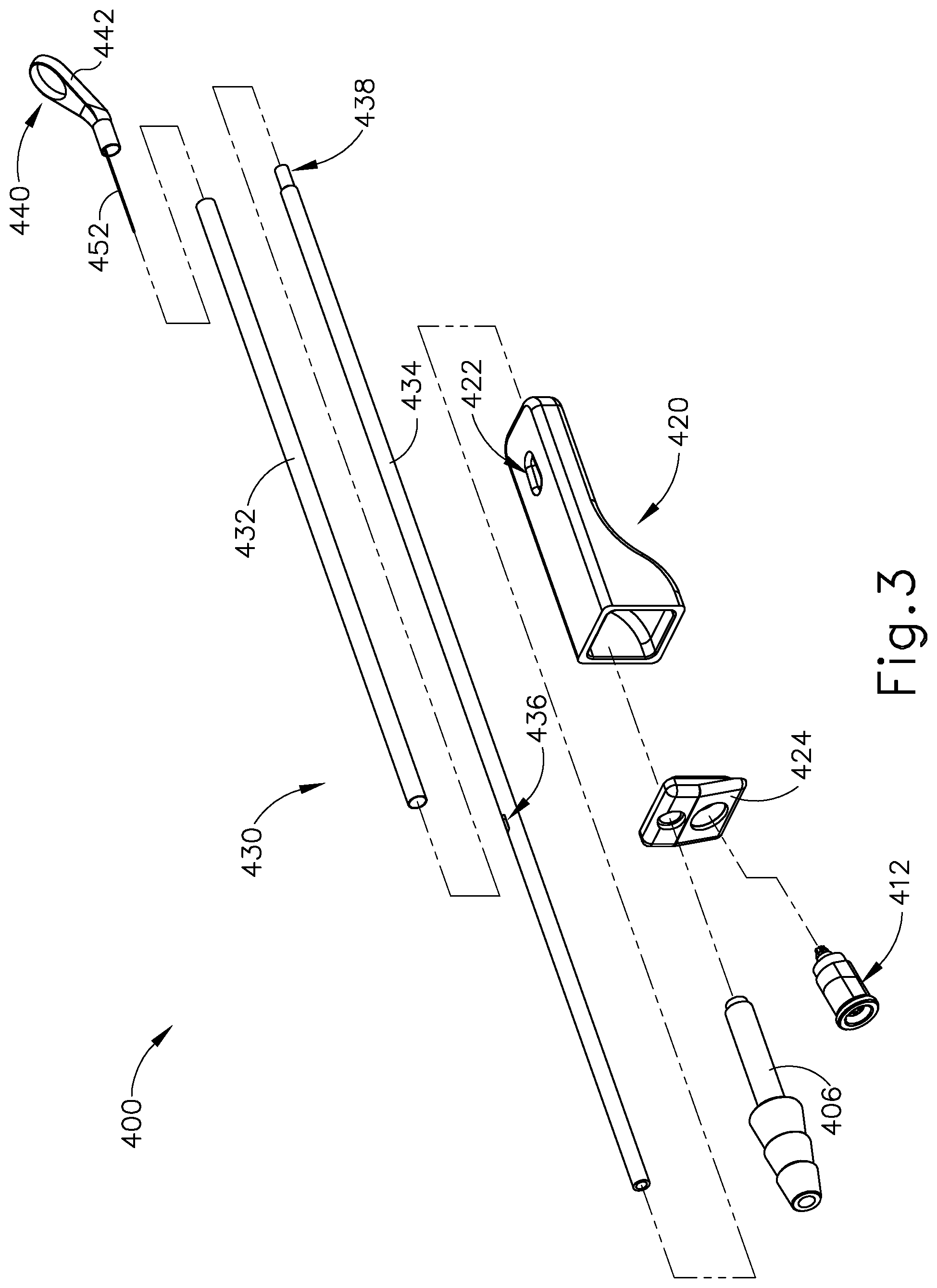 Patent US12303215 Figure 3 – Curette with navigation sensor
