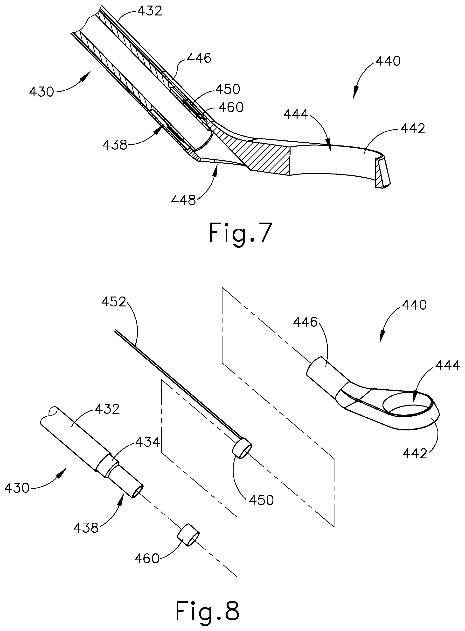 Patent US12303215 Figure 6 – Curette with navigation sensor