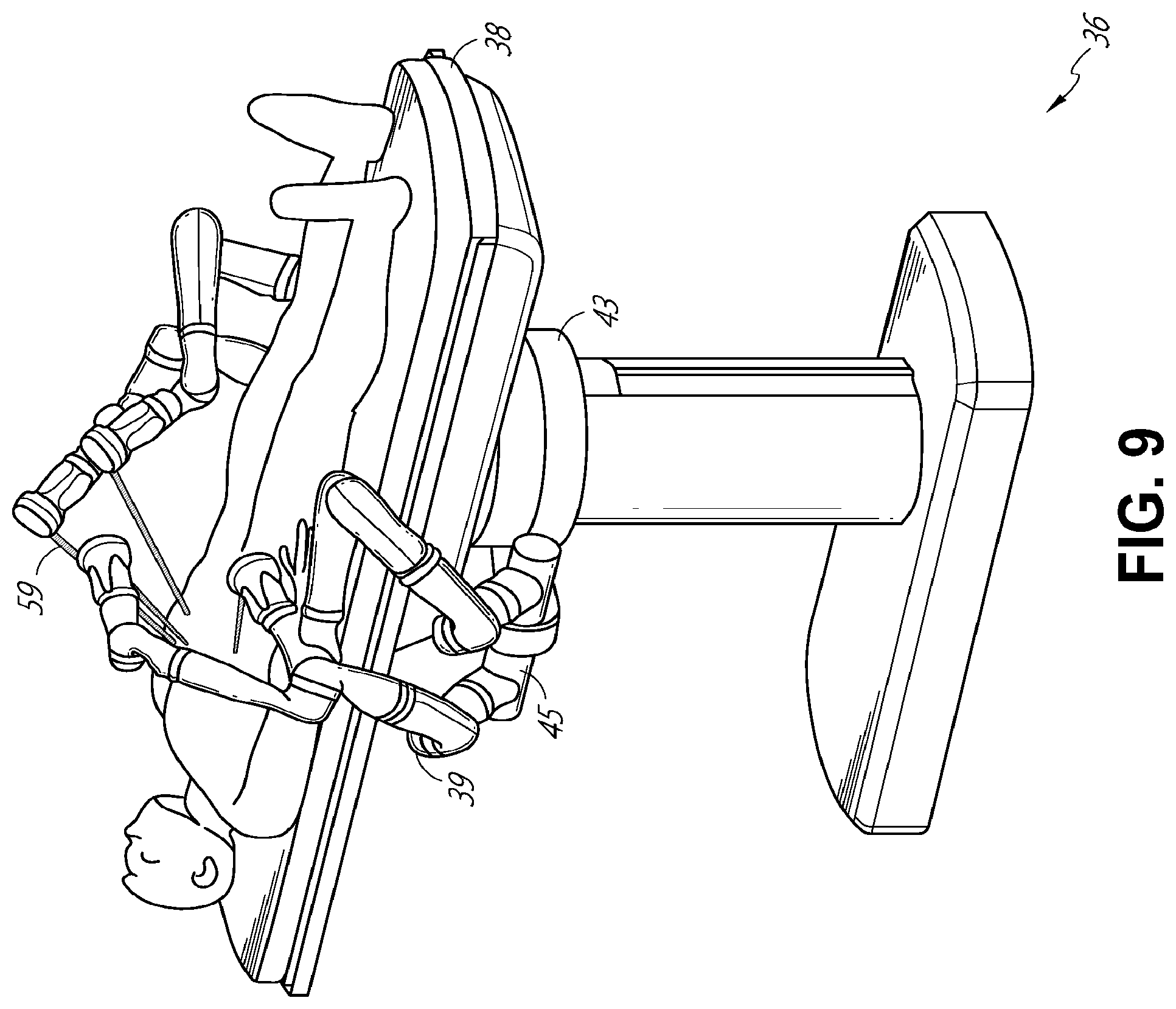 Patent US12303217 Figure 9 – Functional indicators for robotic medical systems