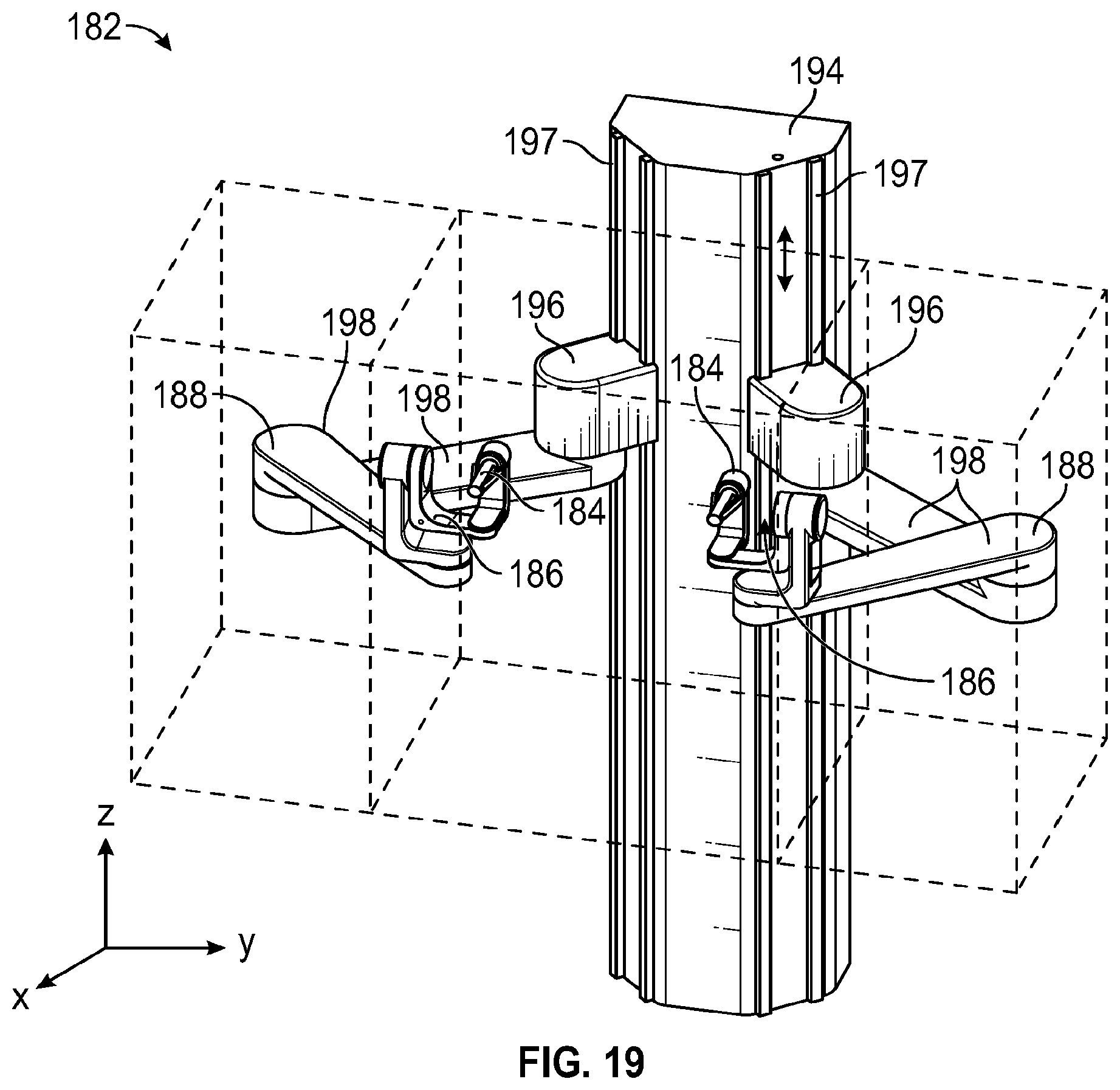 Patent US12303217 Figure 18 – Functional indicators for robotic medical systems