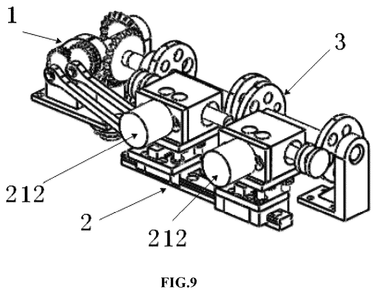 Patent US12303223 Figure 9 – Slave-side propelling device and controlling method for interventional surgical robot