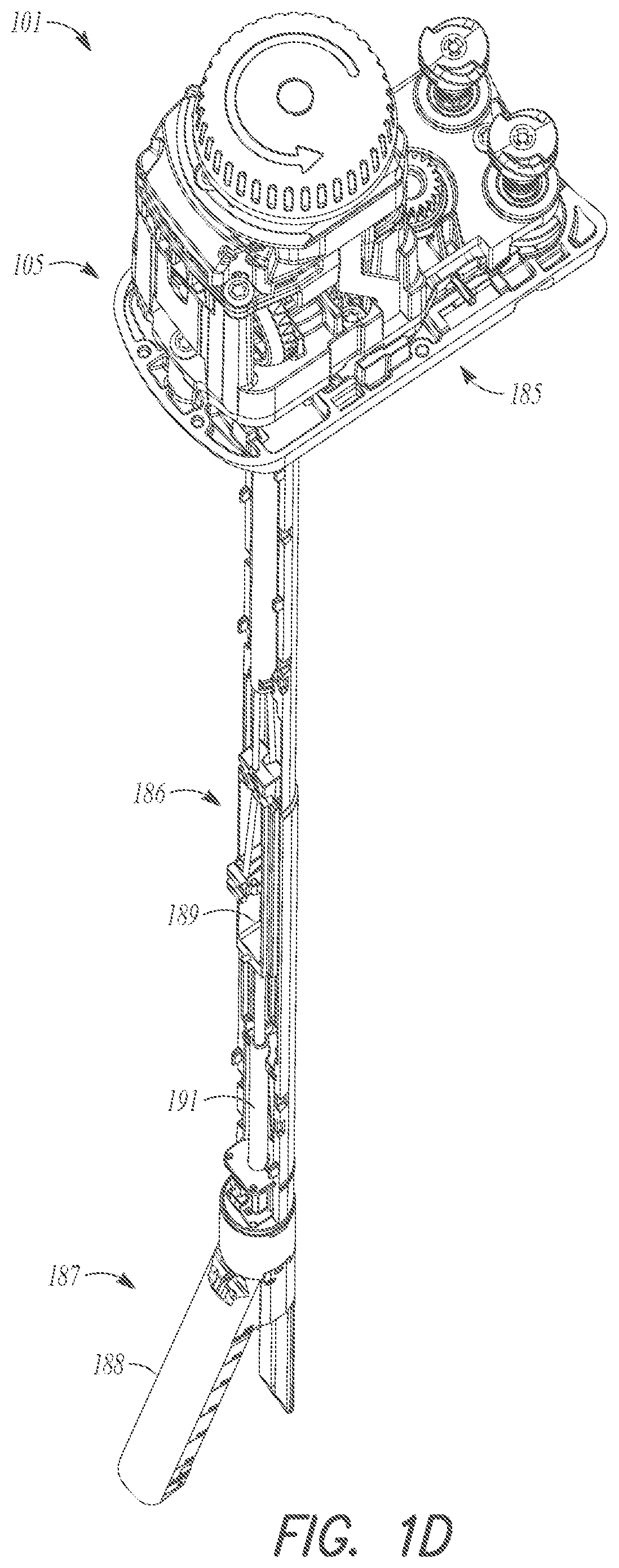 Patent US12303225 Figure 4 – Manual release for medical device drive system