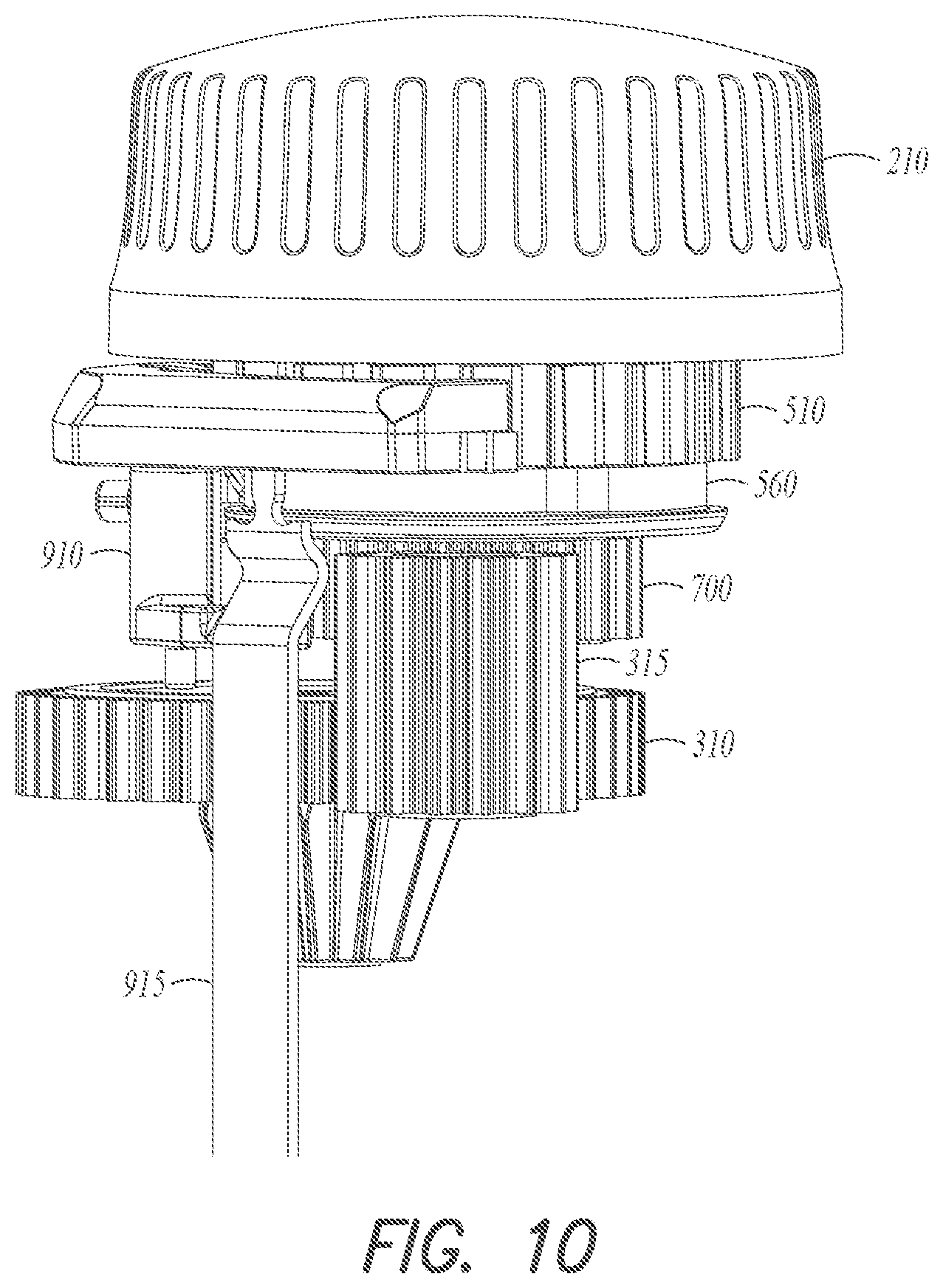 Patent US12303225 Figure 14 – Manual release for medical device drive system