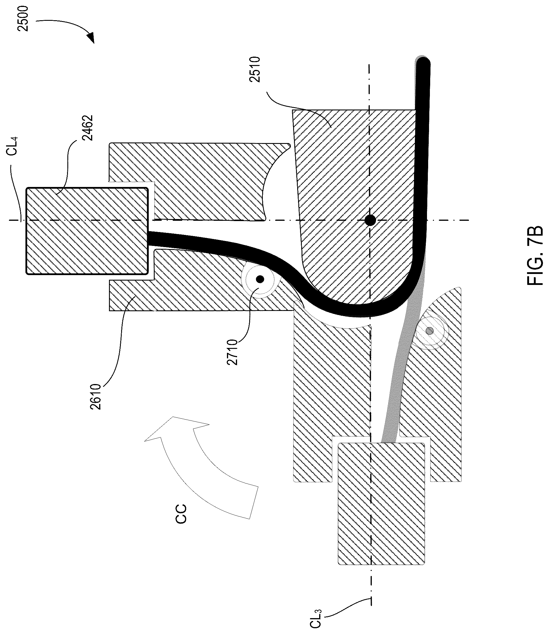 Patent US12303226 Figure 8 – Low-friction medical tools having roller-assisted tension members