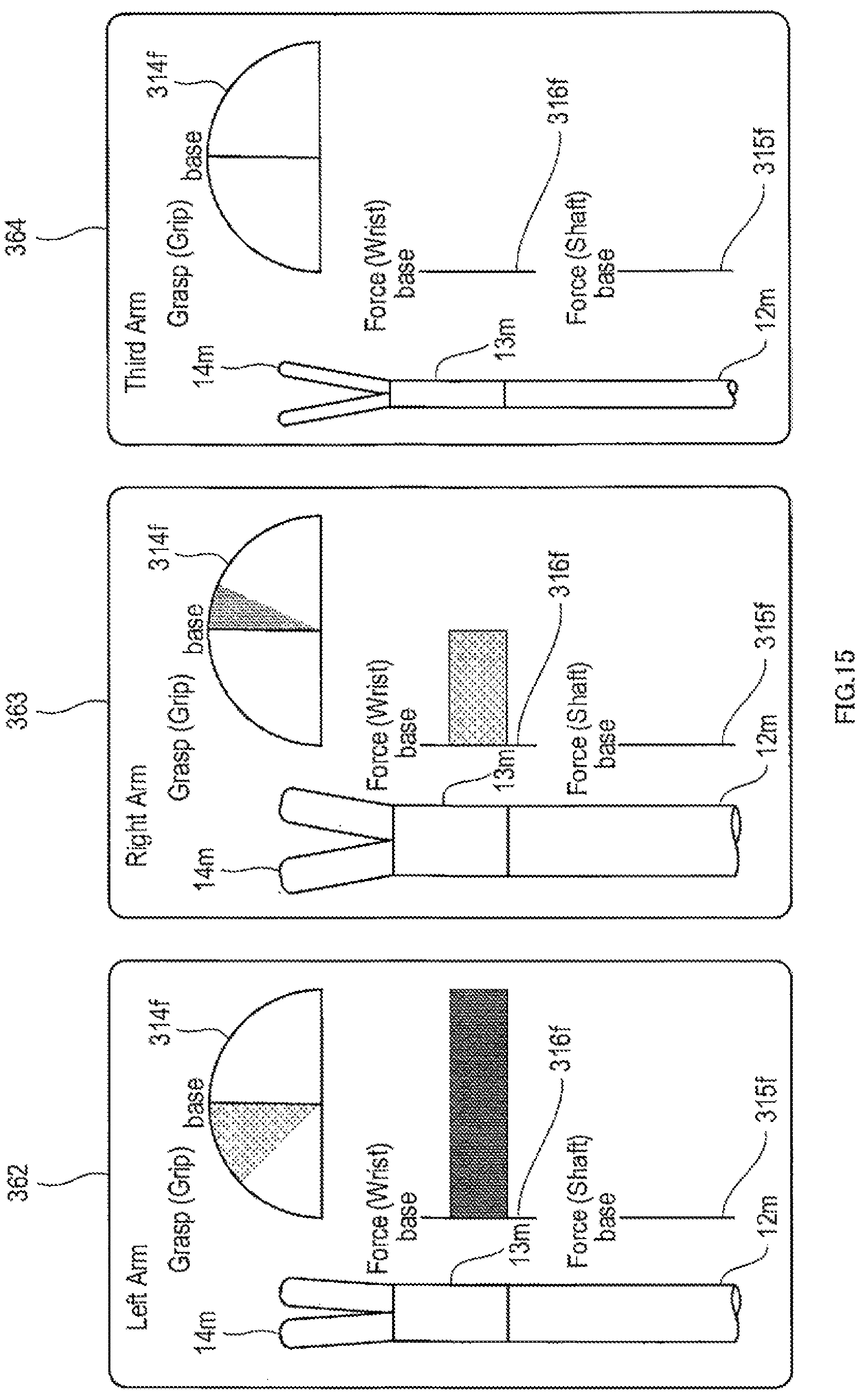 Patent US12303227 Figure 15 – Force sense display device and force sense display method
