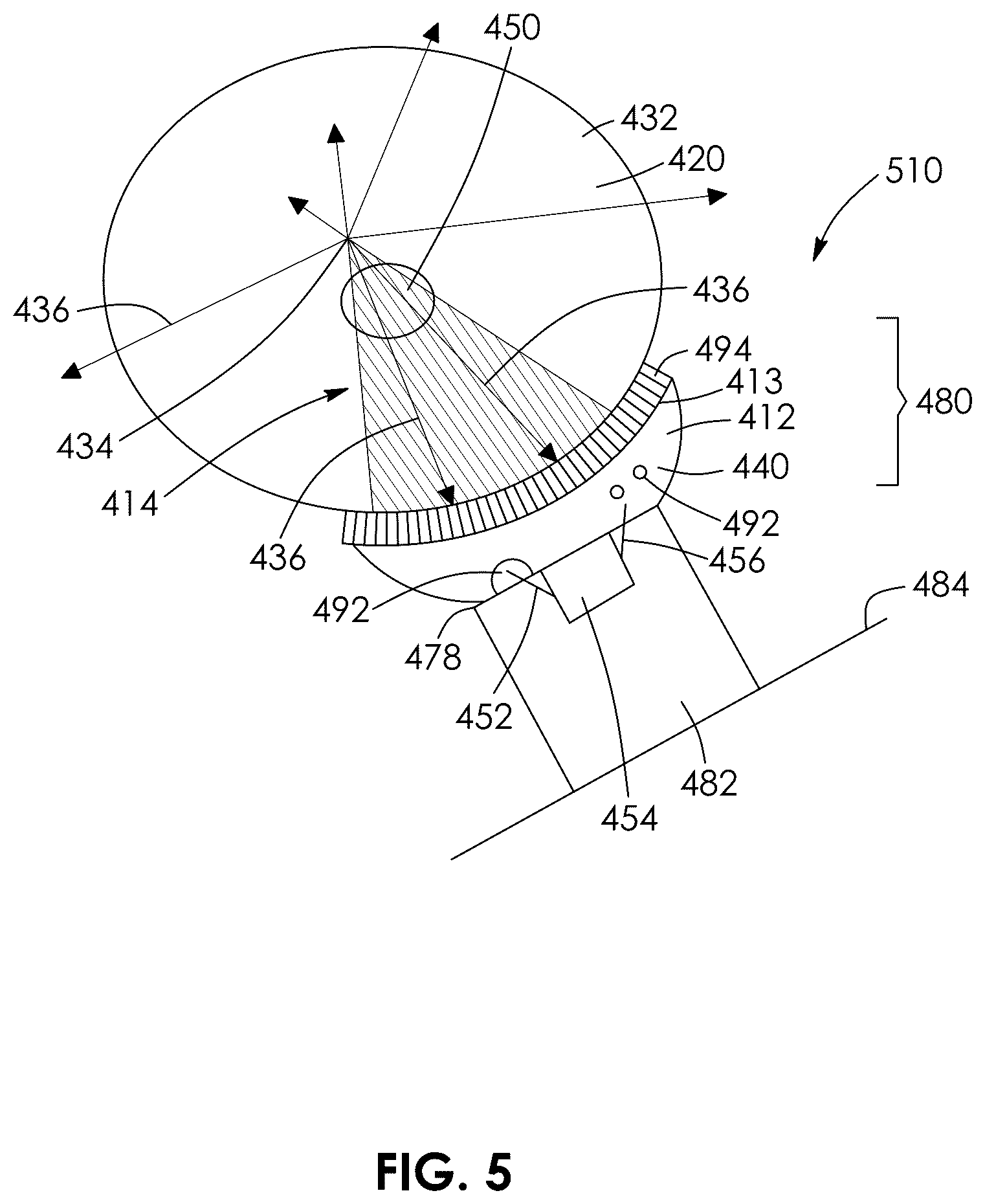 Patent US12303234 Figure 5 – Diffuse acoustic confocal imager