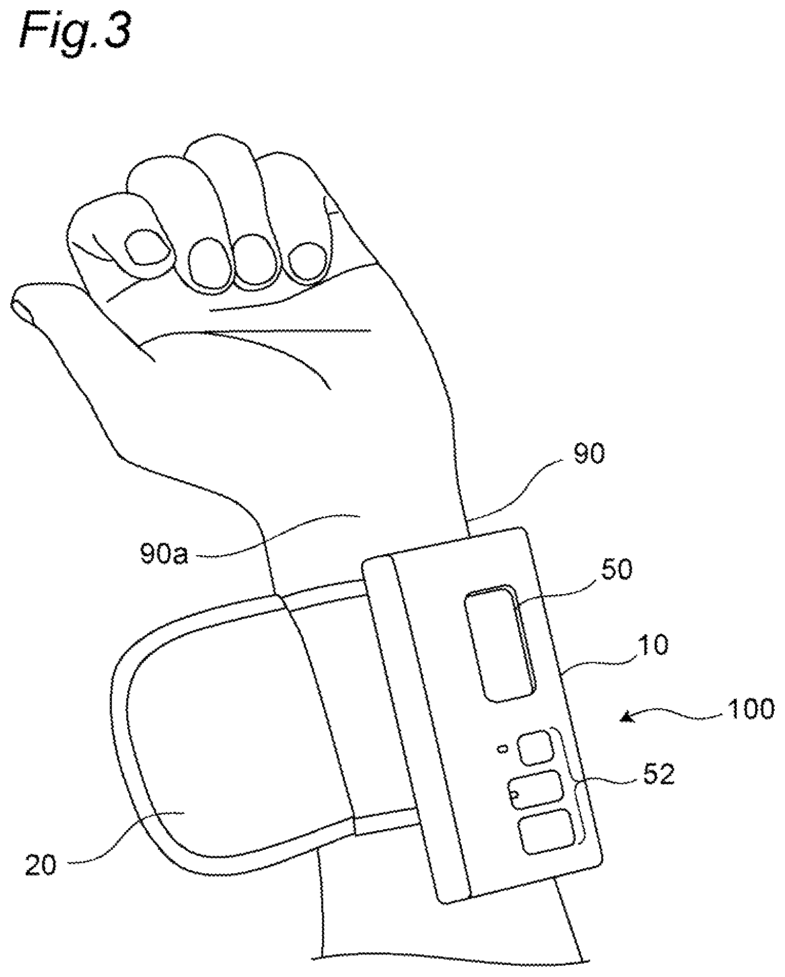 Patent US12303241 Figure 3 – Sphygmomanometer, blood pressure calculation method, and computer-readable recording medium