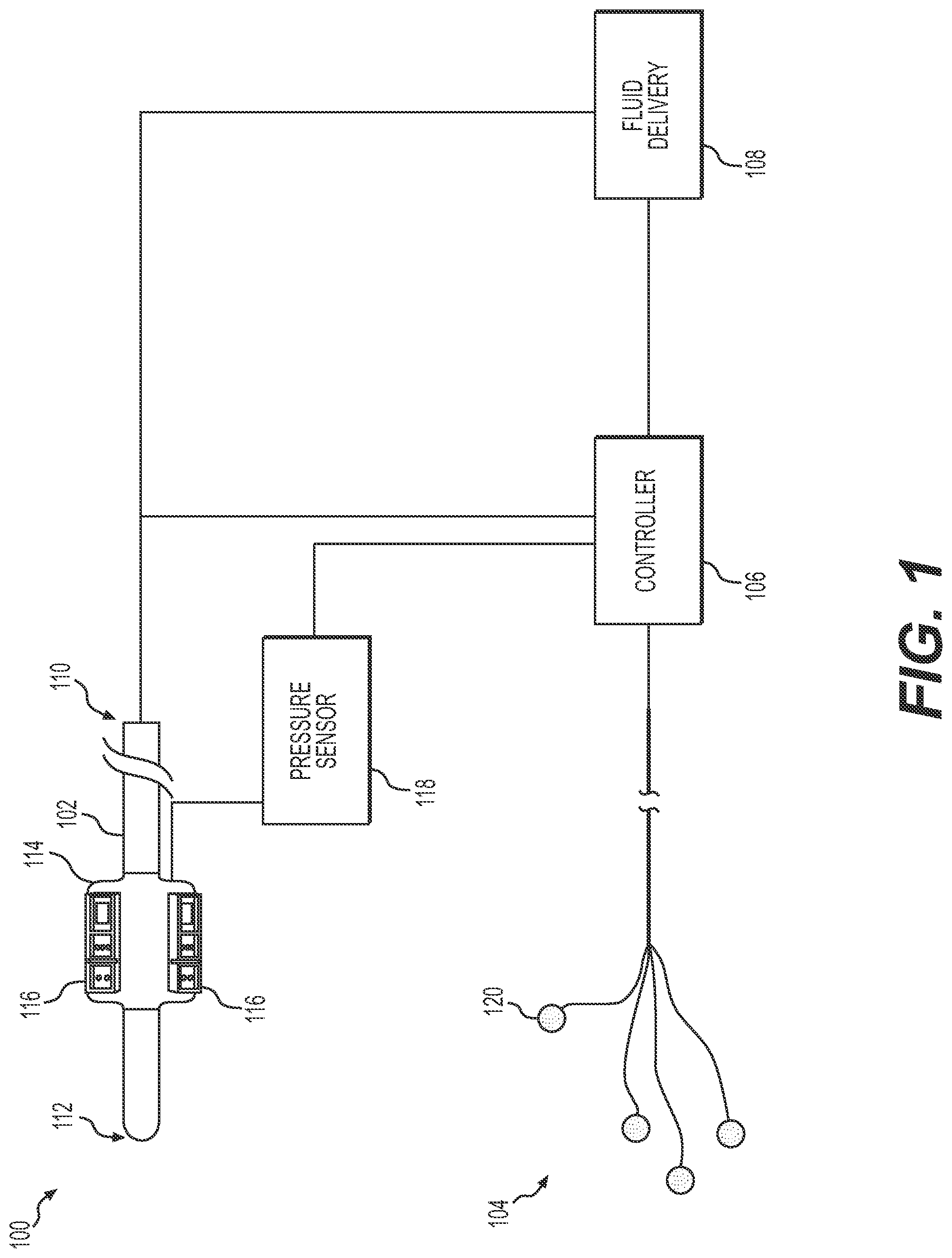 Patent US12303243 Figure 1 – Devices and methods for determining blood flow around a body lumen