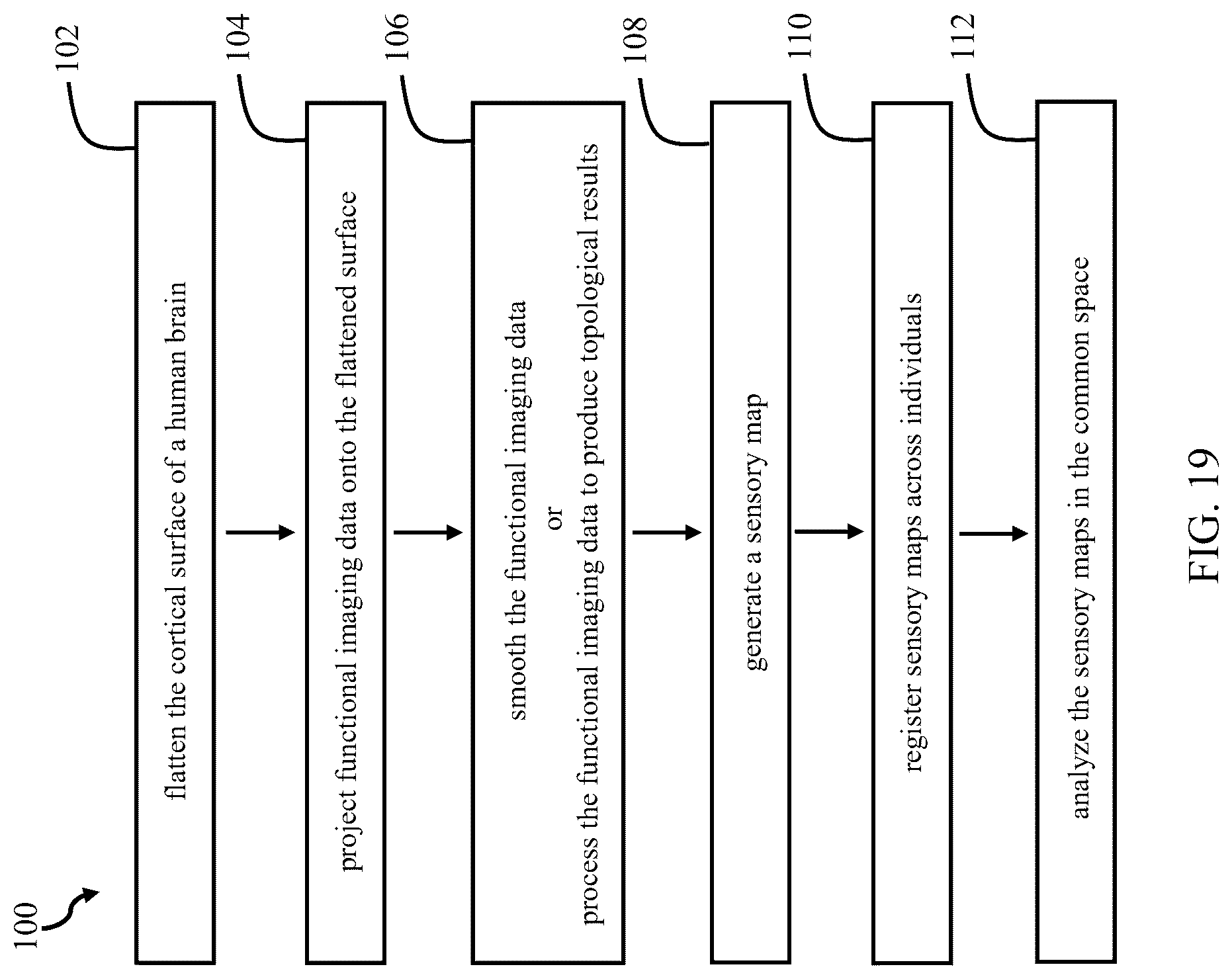 Patent US12303246 Figure 19 – Methods and systems for precise quantification of human sensory cortical areas