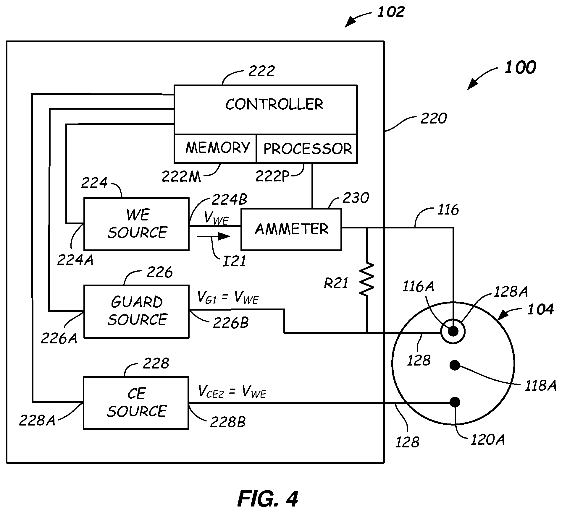 Patent US12303261 Figure 5 – Devices, systems, and methods for measuring analytes in interstitial fluid