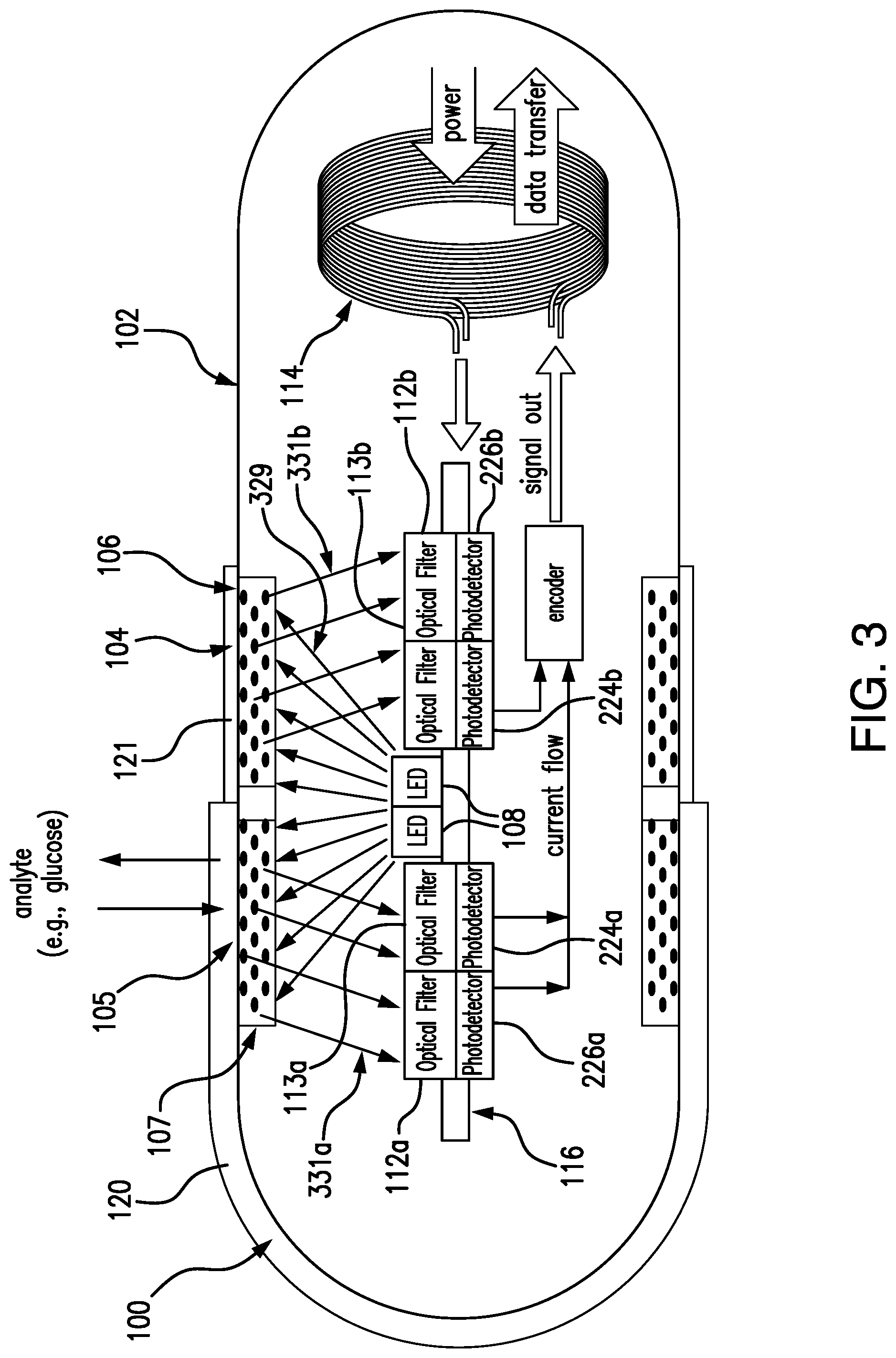 Patent US12303265 Figure 3 – Methods and systems for calculating analyte levels