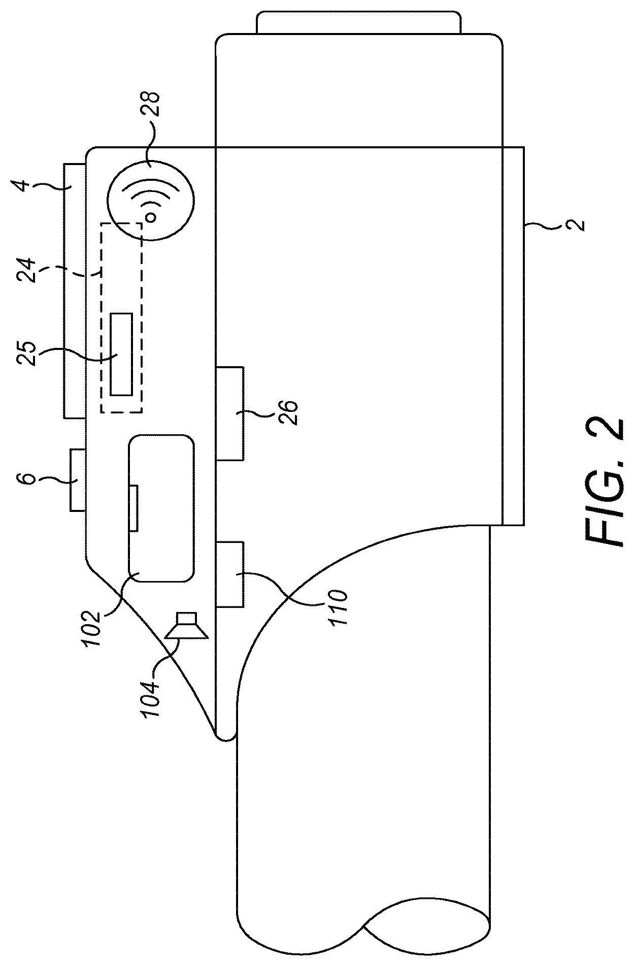 Patent US12303269 Figure 2 – Device for managing a medication regime