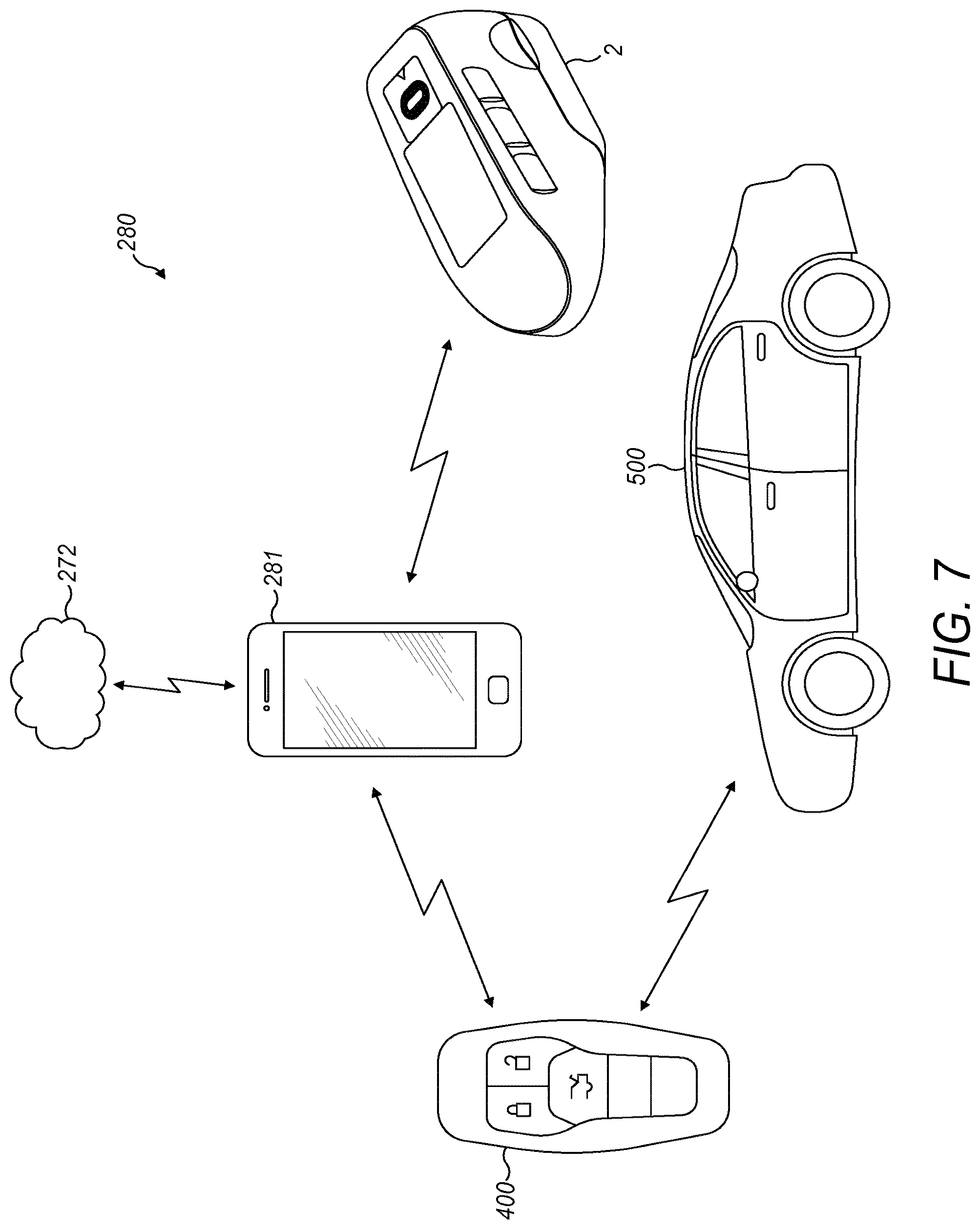 Patent US12303269 Figure 7 – Device for managing a medication regime