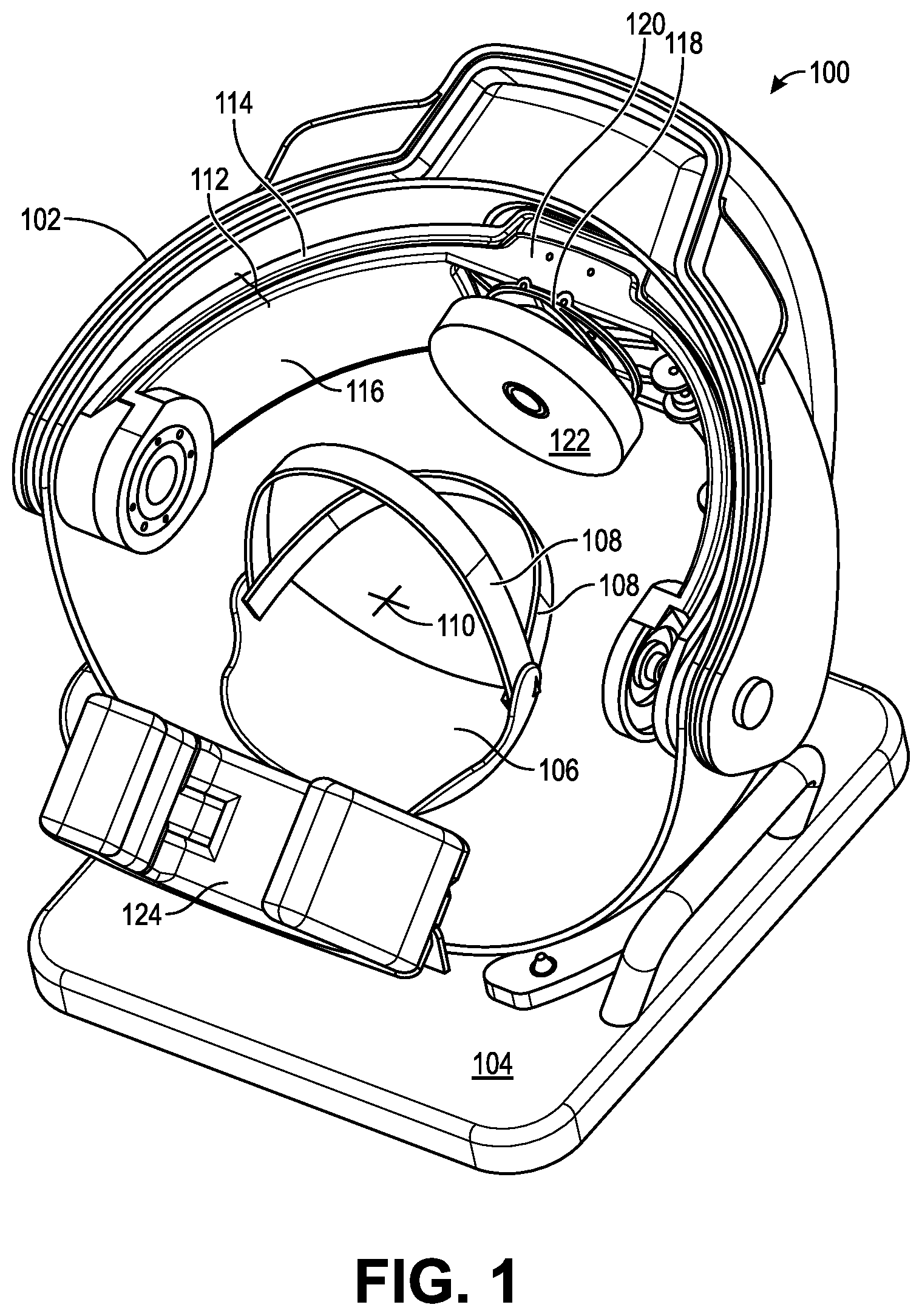 Patent US12303274 Figure 1 – Coil positioning system for noninvasive brain sensor
