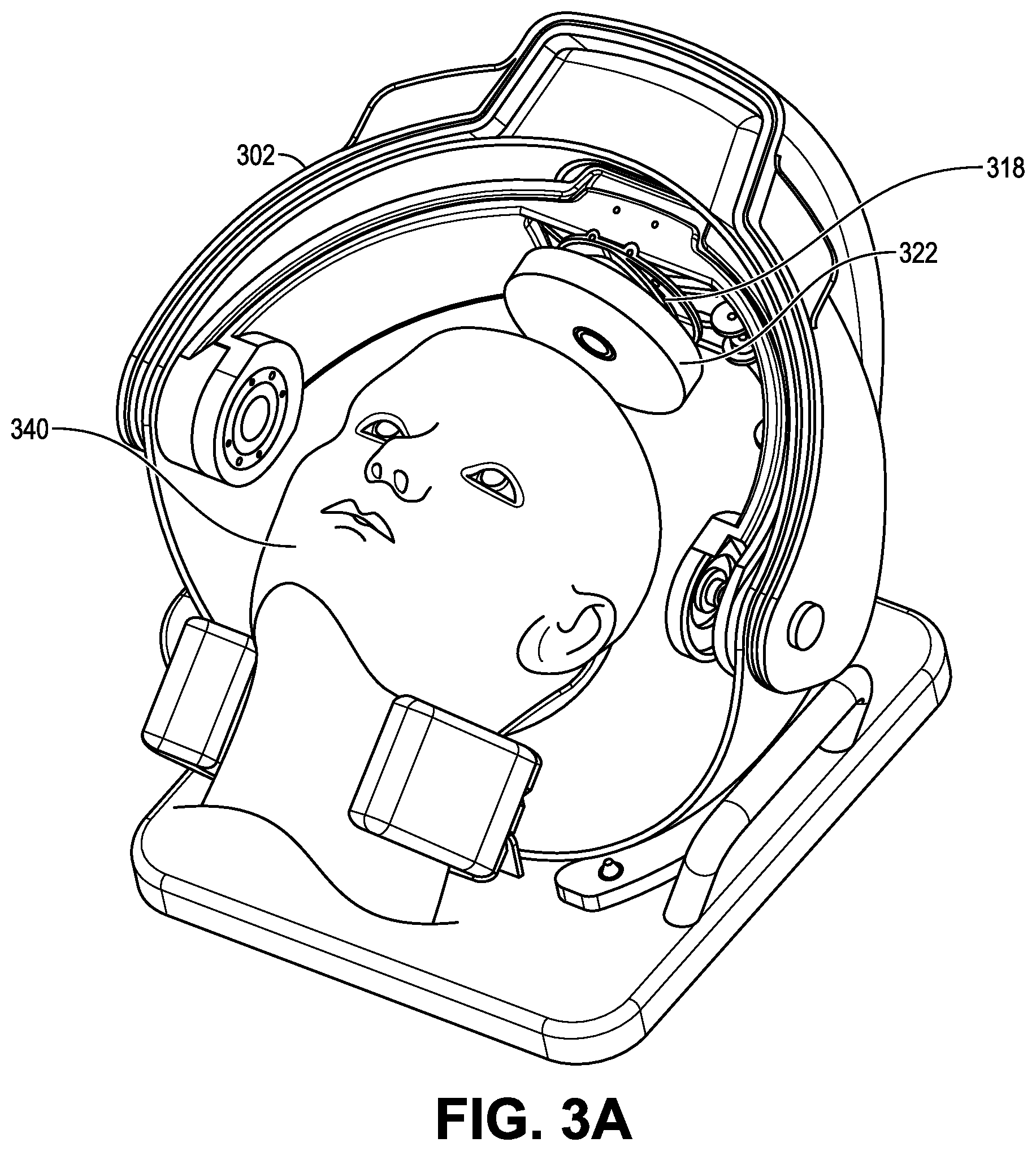 Patent US12303274 Figure 3 – Coil positioning system for noninvasive brain sensor