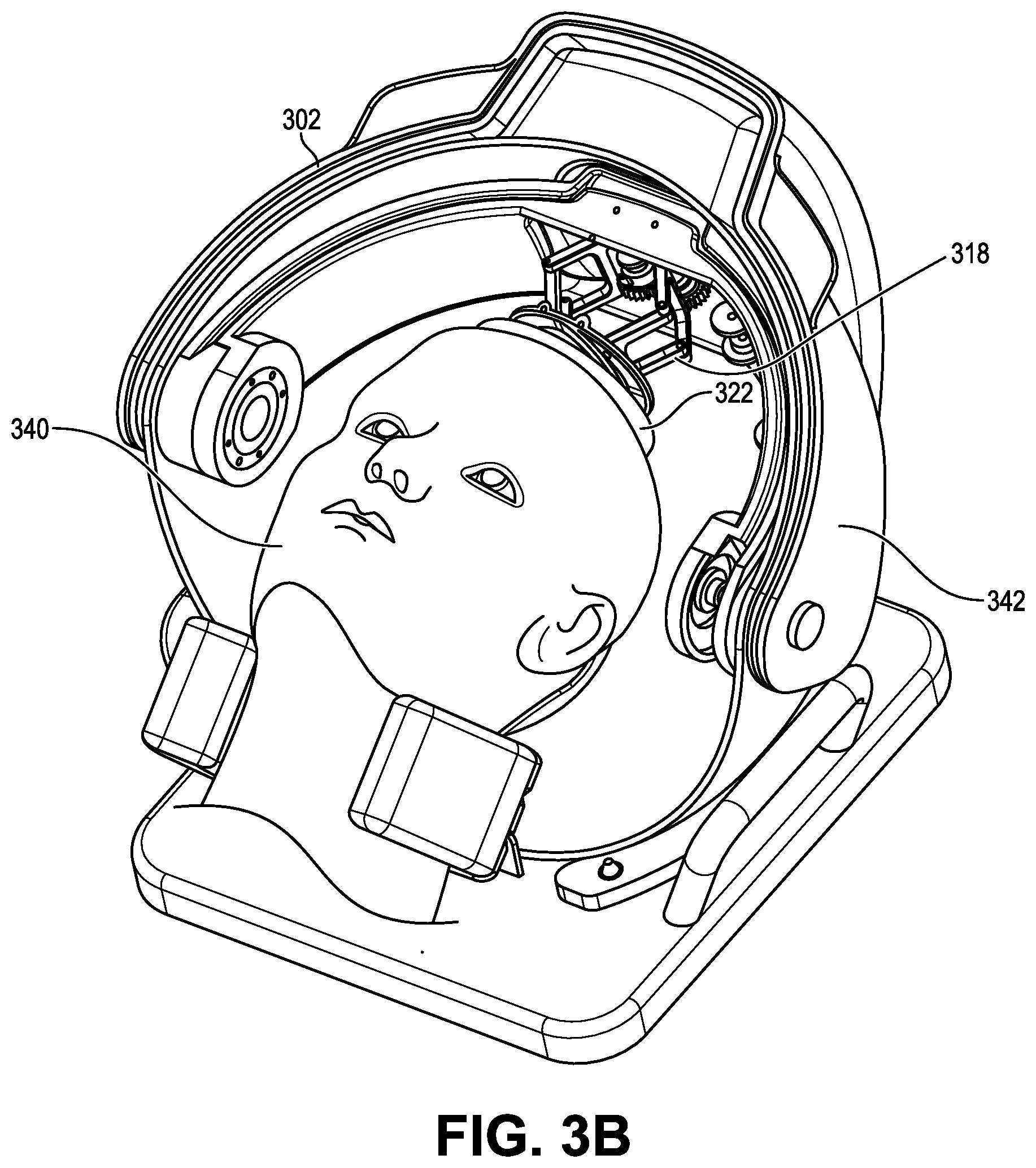 Patent US12303274 Figure 4 – Coil positioning system for noninvasive brain sensor