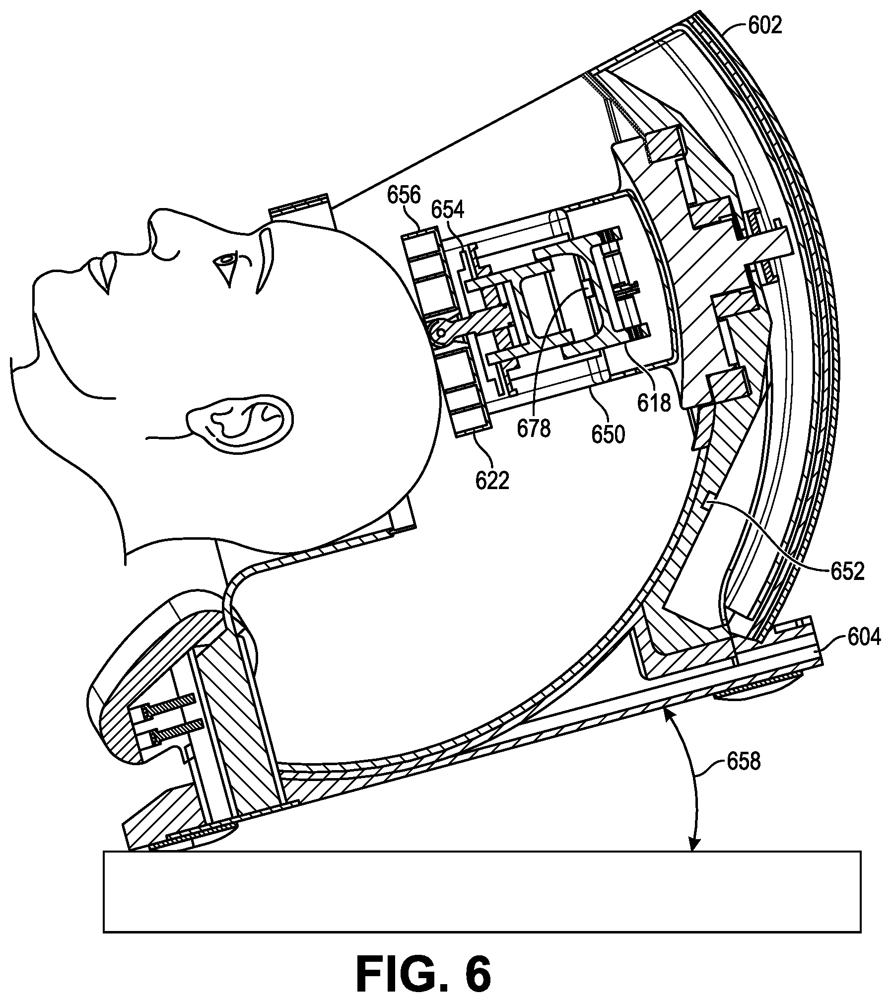 Patent US12303274 Figure 8 – Coil positioning system for noninvasive brain sensor