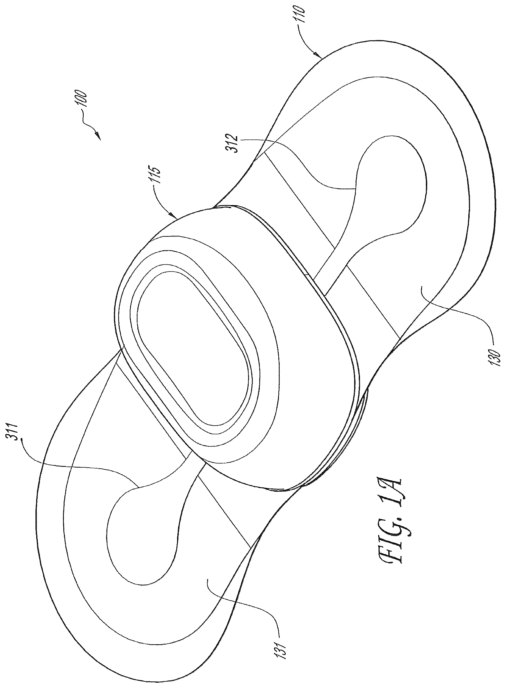 Patent US12303275 Figure 1 – Physiological monitoring device