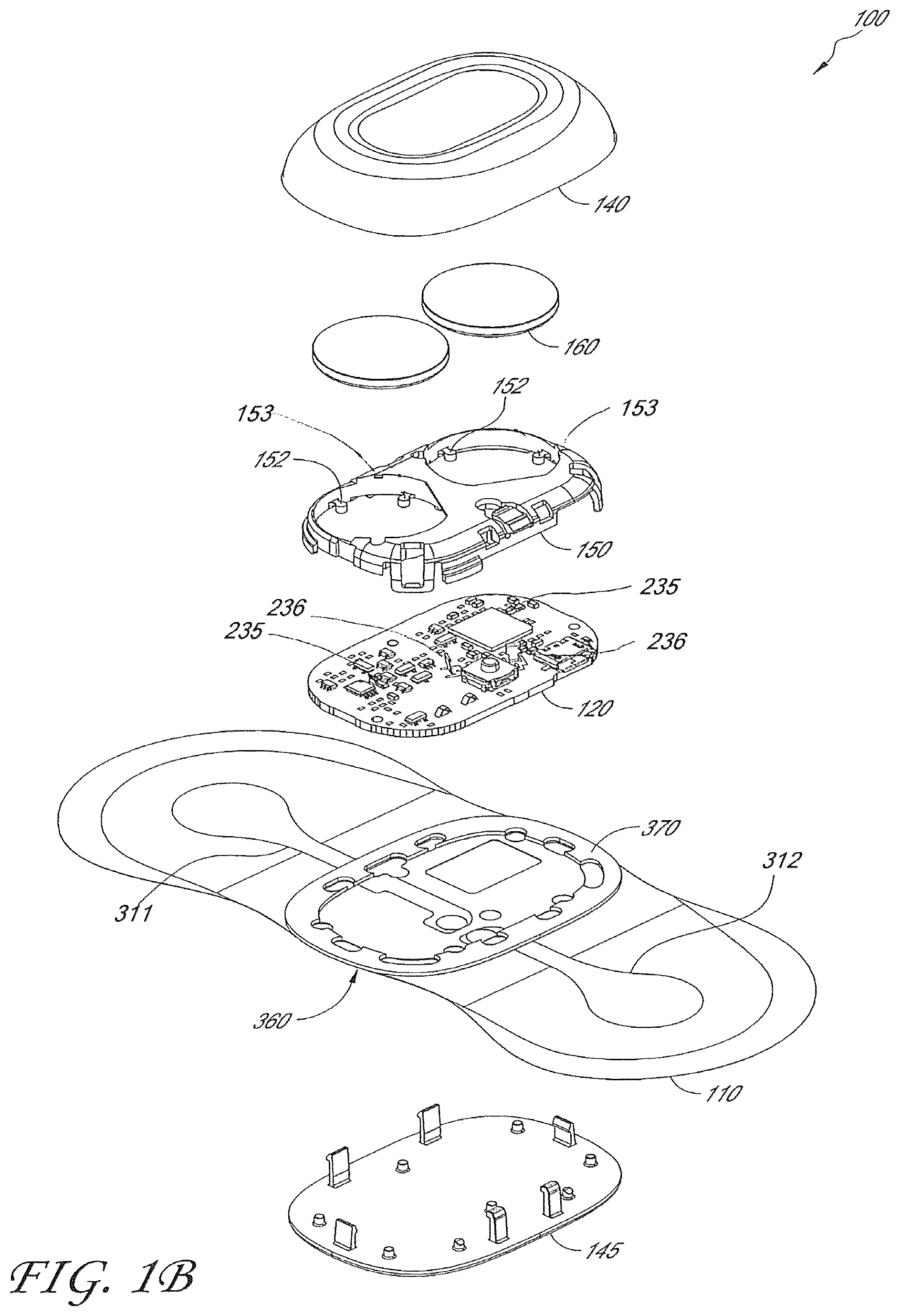 Patent US12303275 Figure 2 – Physiological monitoring device