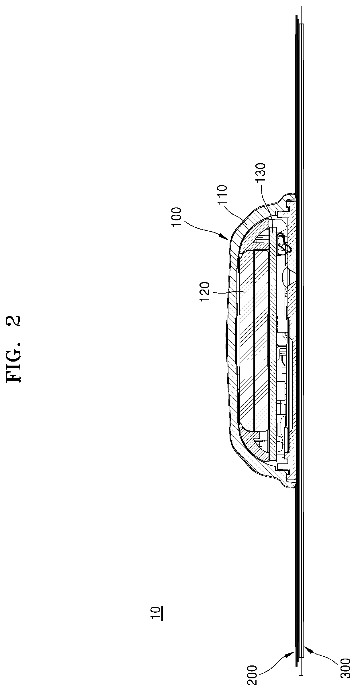 Patent US12303276 Figure 2 – Wearable device including structure for preventing noise caused by static electricity