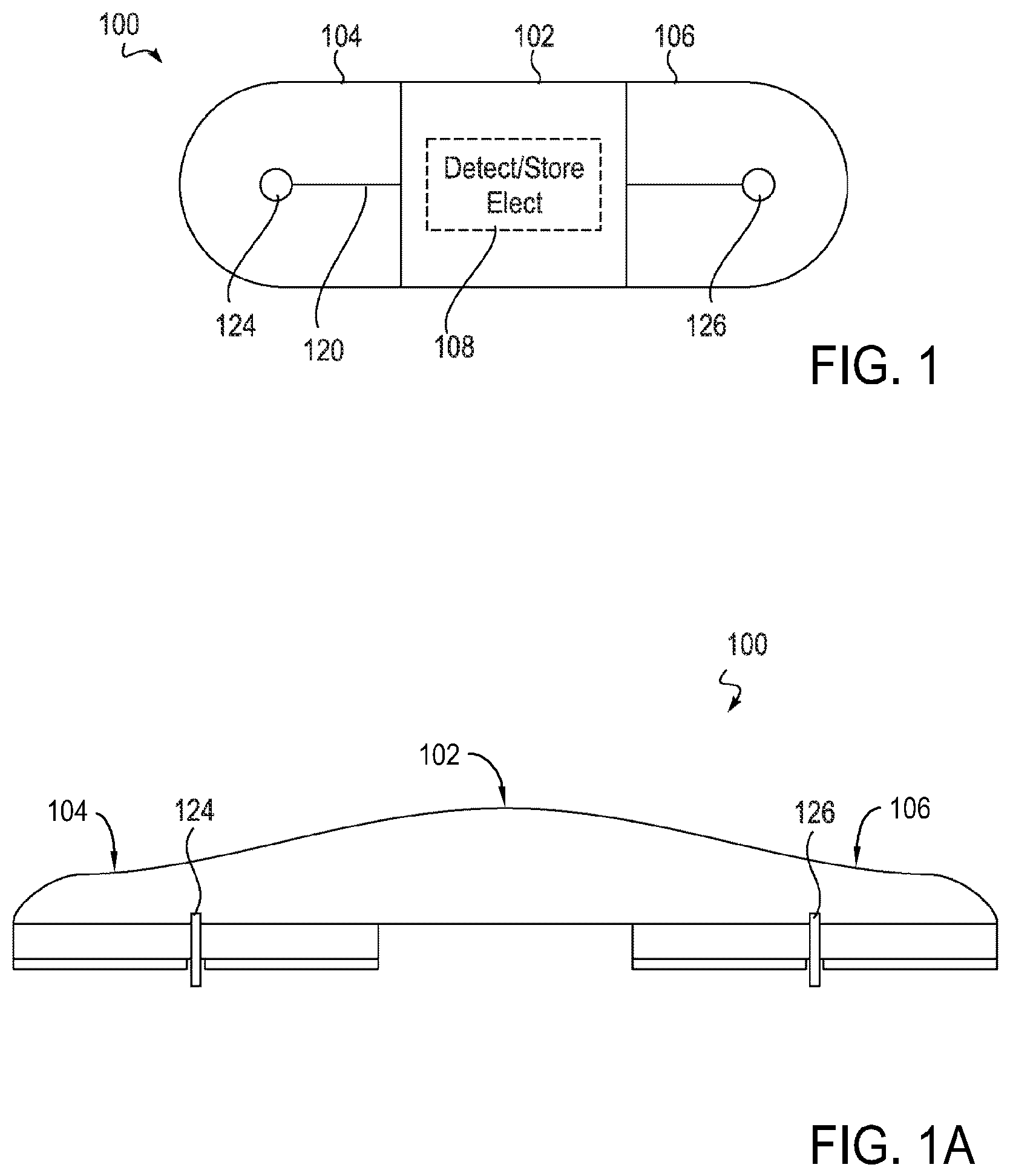 Patent US12303277 — Device features and design elements for long-term adhesion — Figure 1