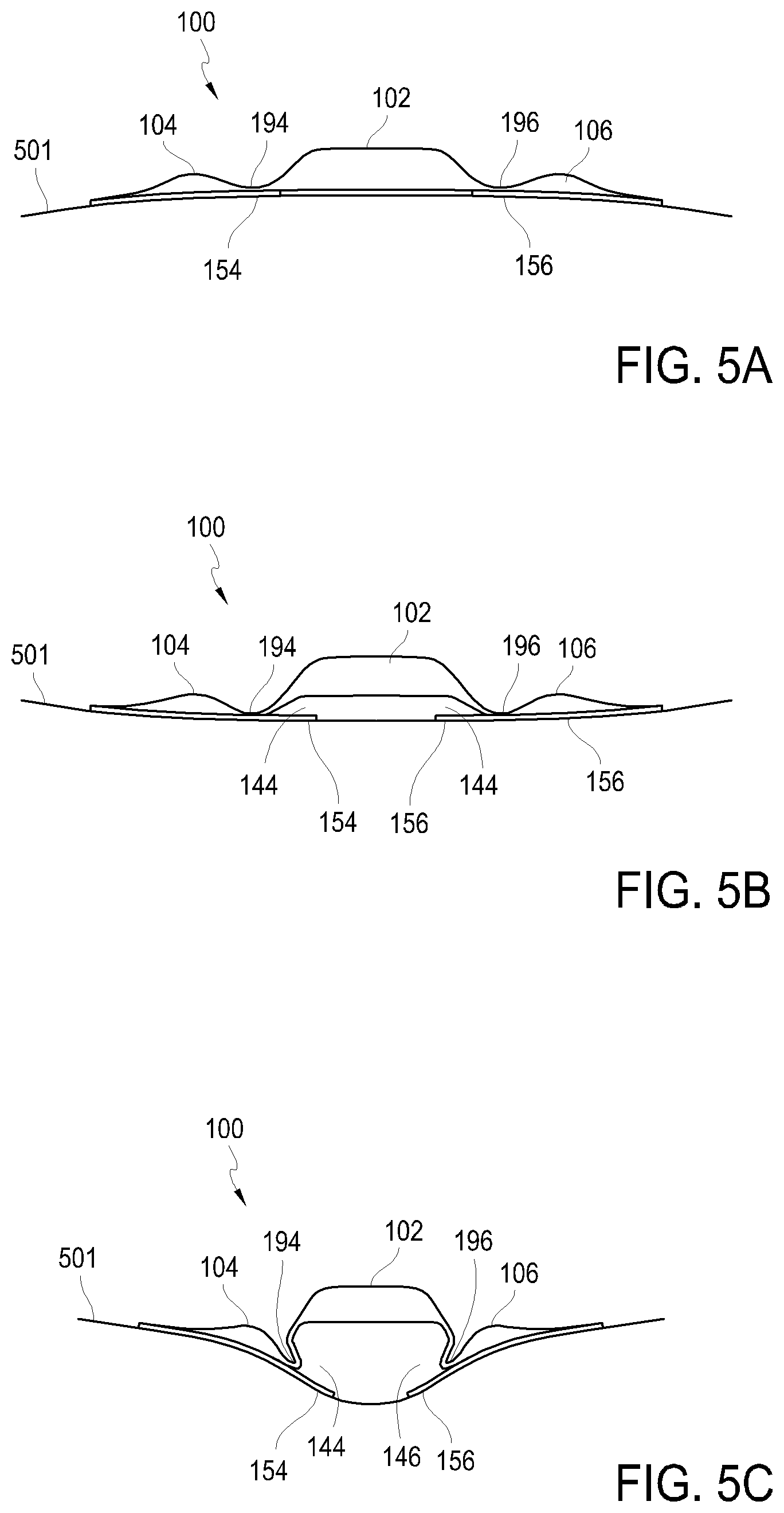 Patent US12303277 Figure 7 – Device features and design elements for long-term adhesion