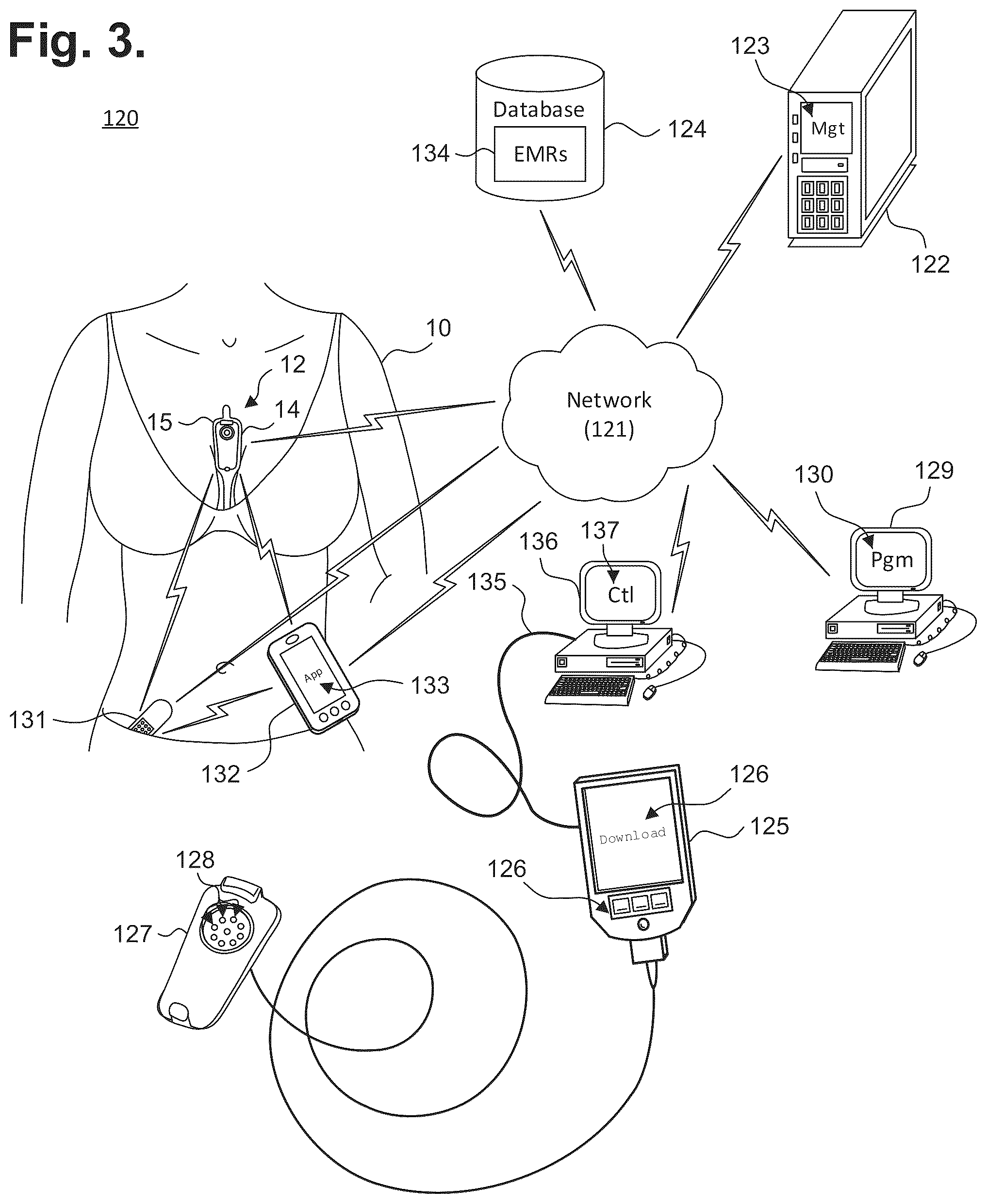 Patent US12303278 Figure 2 – Electrocardiography patch