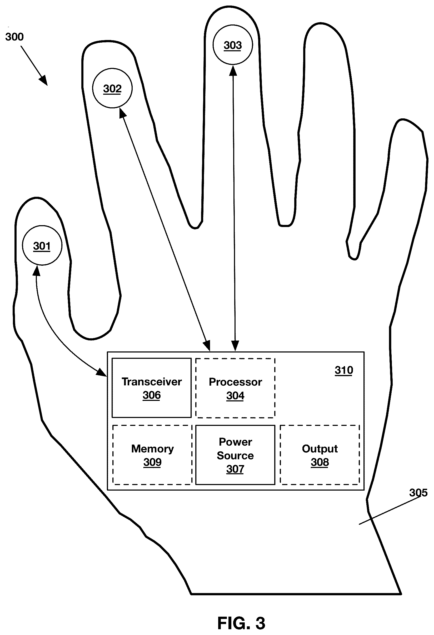 Patent US12303289 Figure 3 – Systems and methods for detecting and characterizing pain