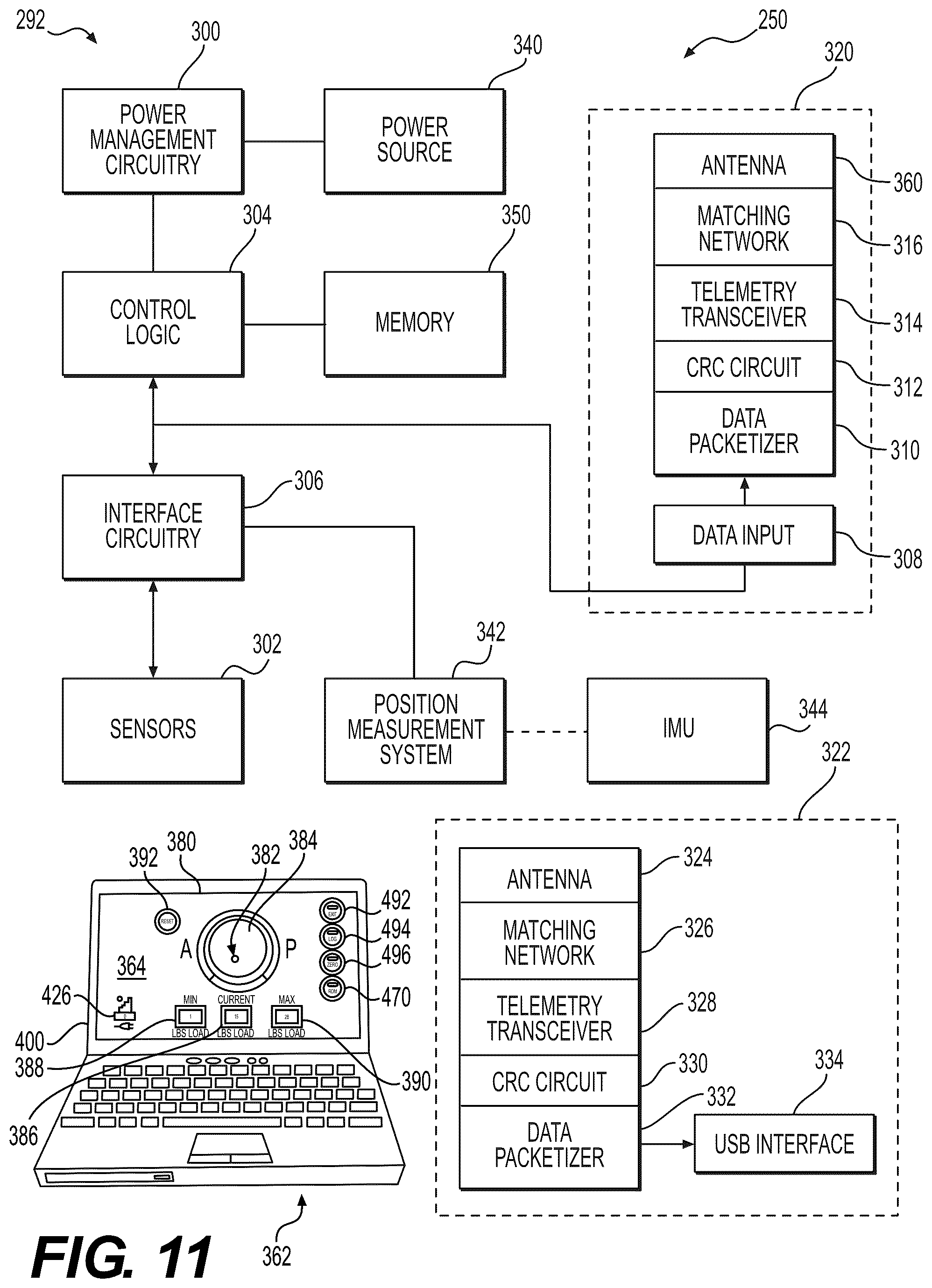 Patent US12303290 Figure 10 – Medical sensor and method