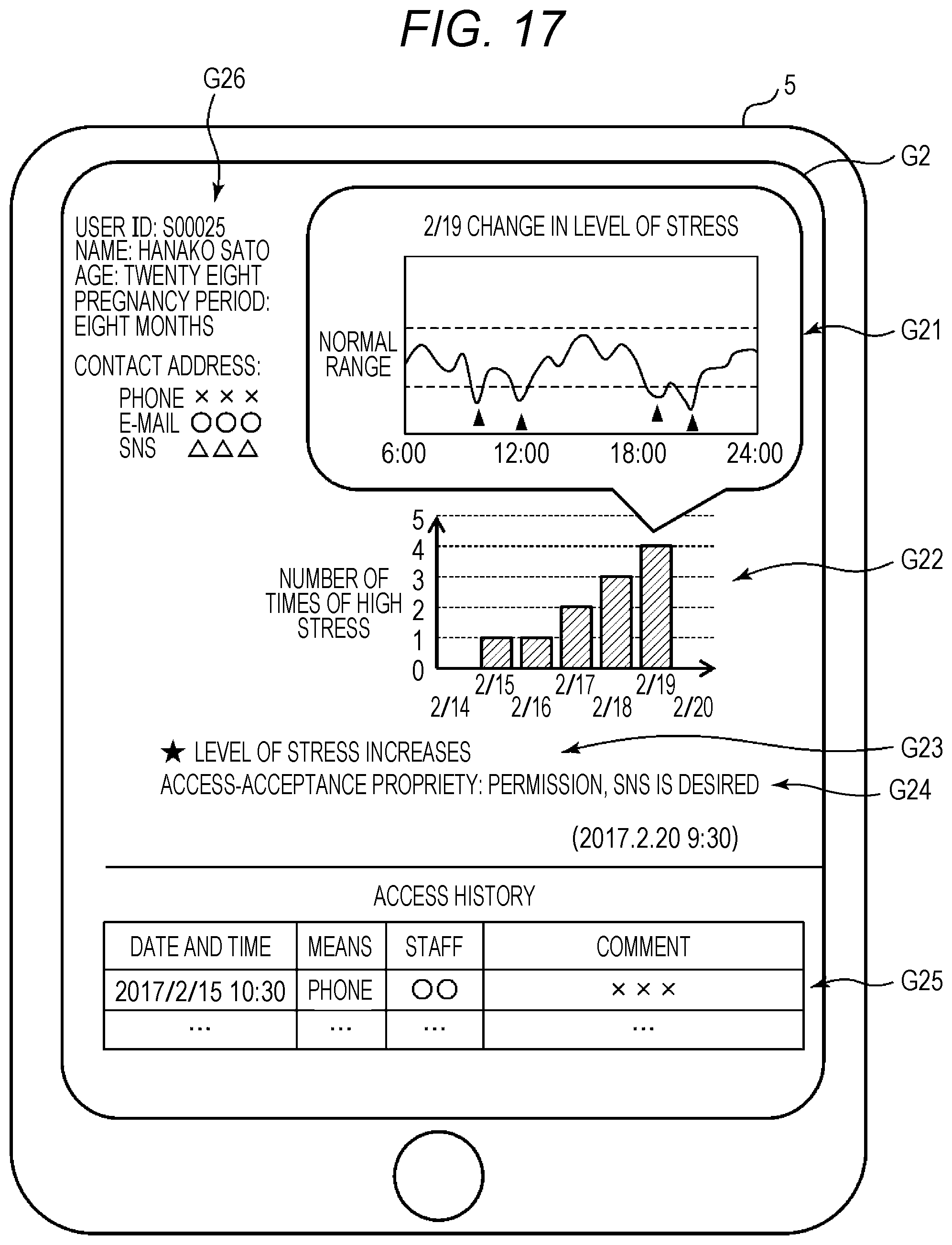 Patent US12303291 Figure 16 – Information providing method, information processing system, information terminal, and information processing method
