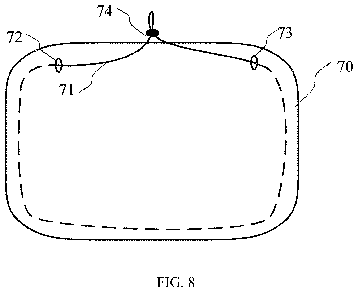 Patent US12303294 Figure 5 – Monitor pad and body status monitoring system