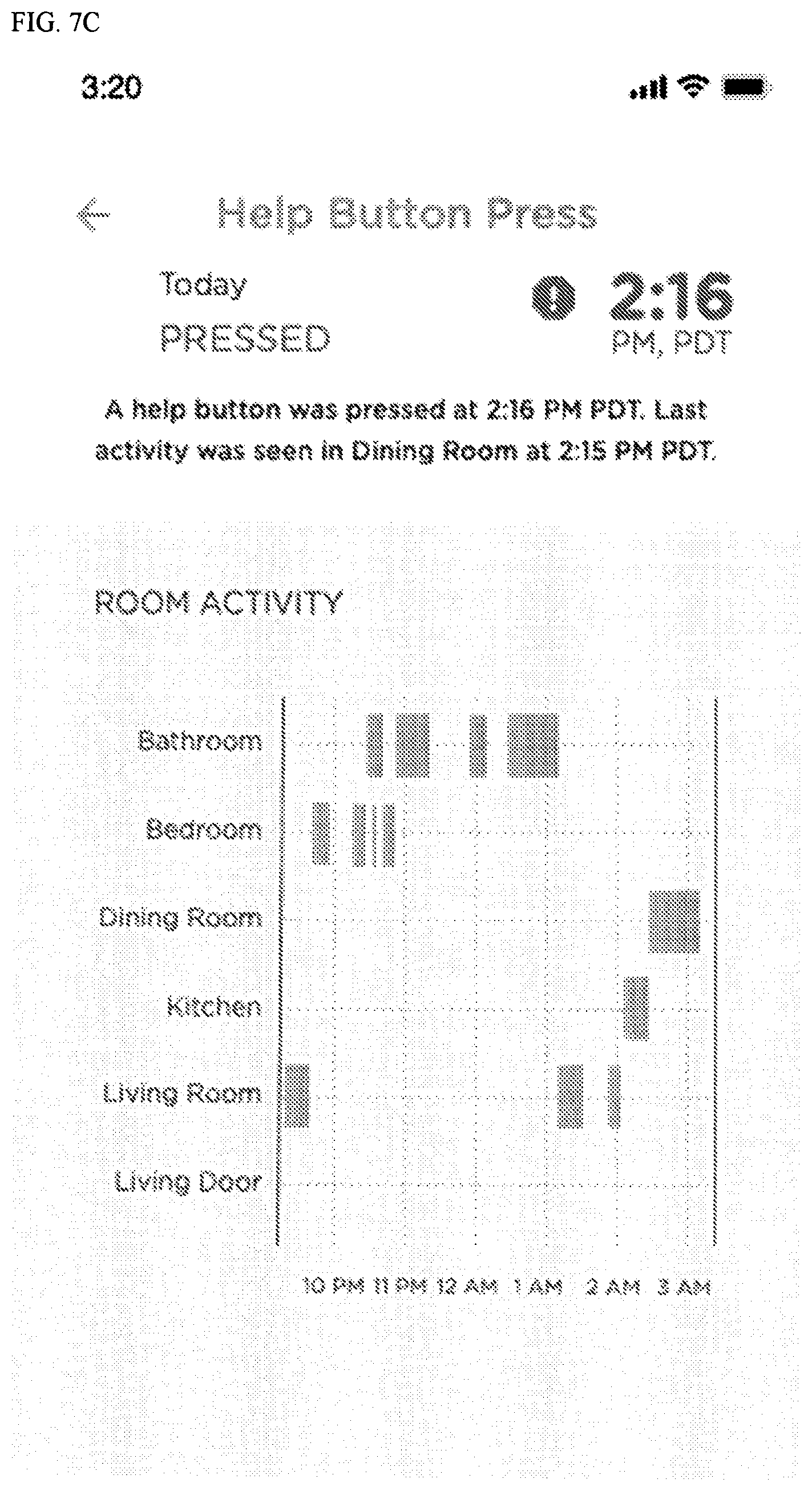 Patent US12303302 Figure 12 – People wellness monitoring
