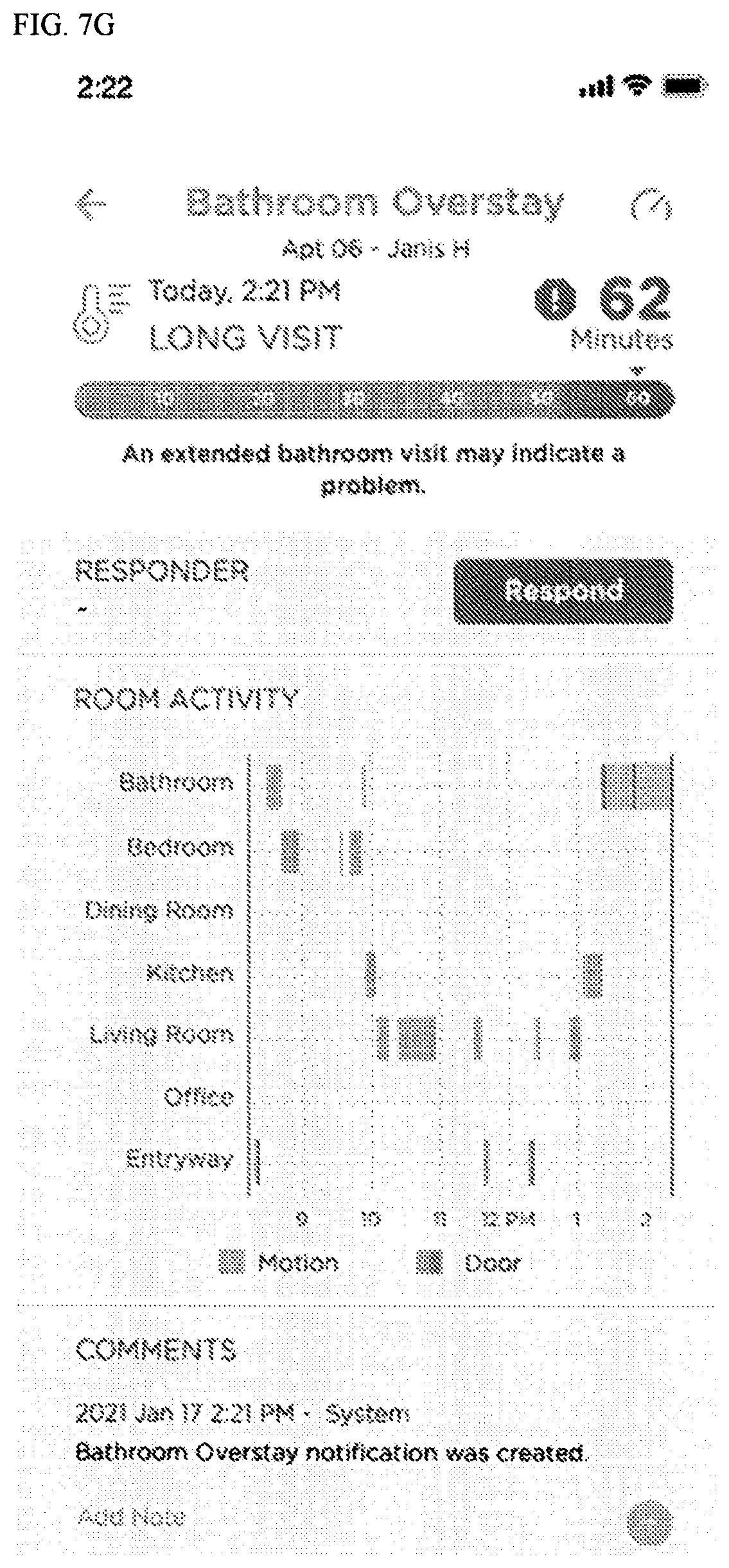 Patent US12303302 Figure 16 – People wellness monitoring