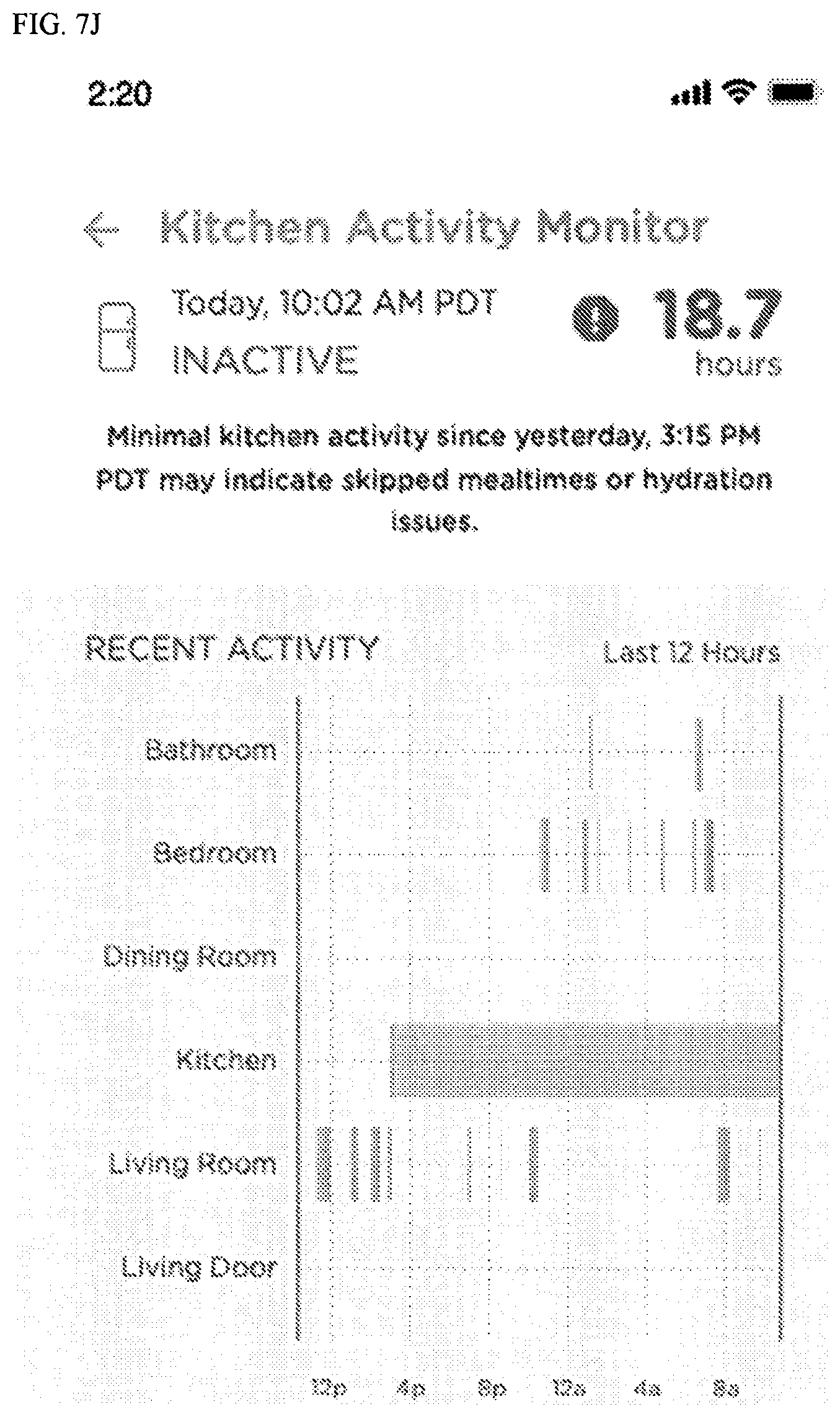 Patent US12303302 Figure 19 – People wellness monitoring