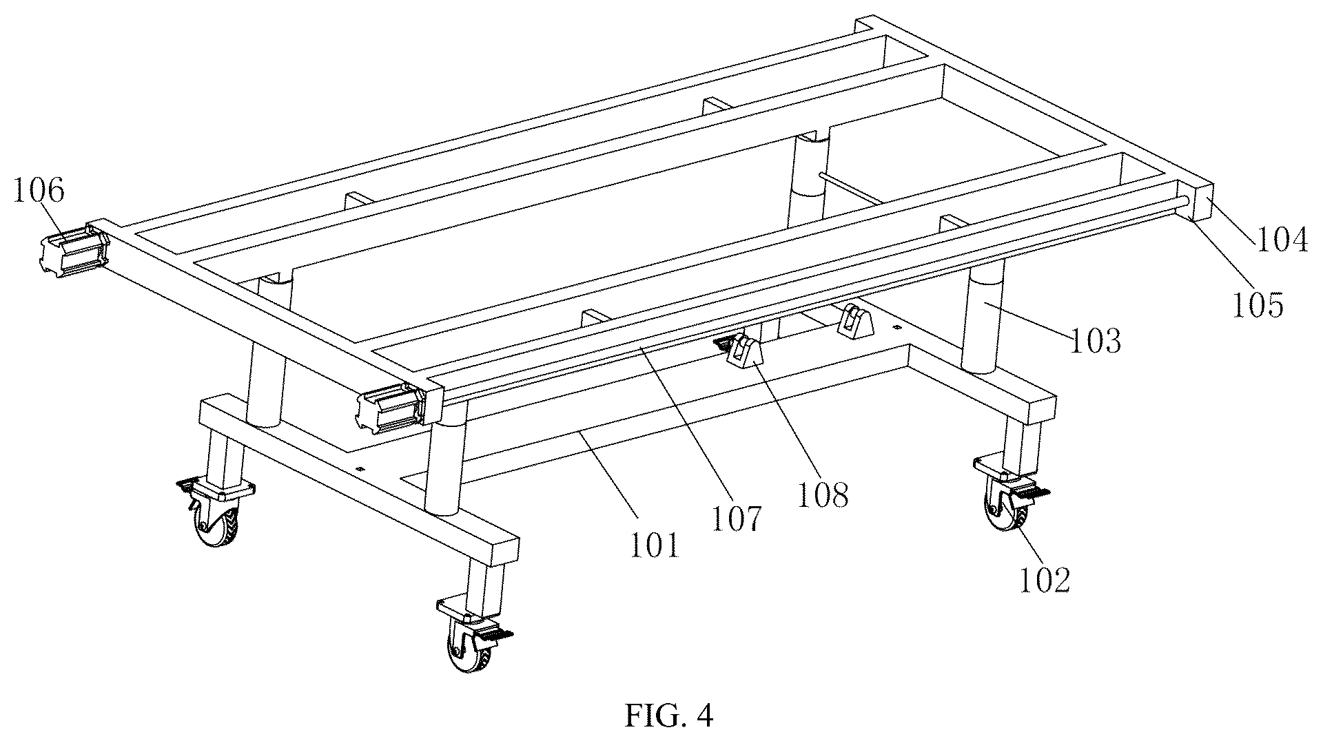 Patent US12303305 Figure 4 – Monitoring and early warning device for preventing falling during getting up of old people