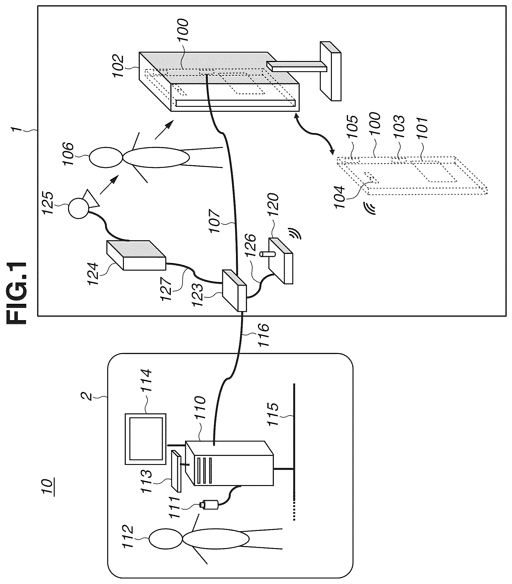 Patent US12303317 Figure 1 – Radiation imaging apparatus, radiation imaging system, and control method of radiation imaging apparatus