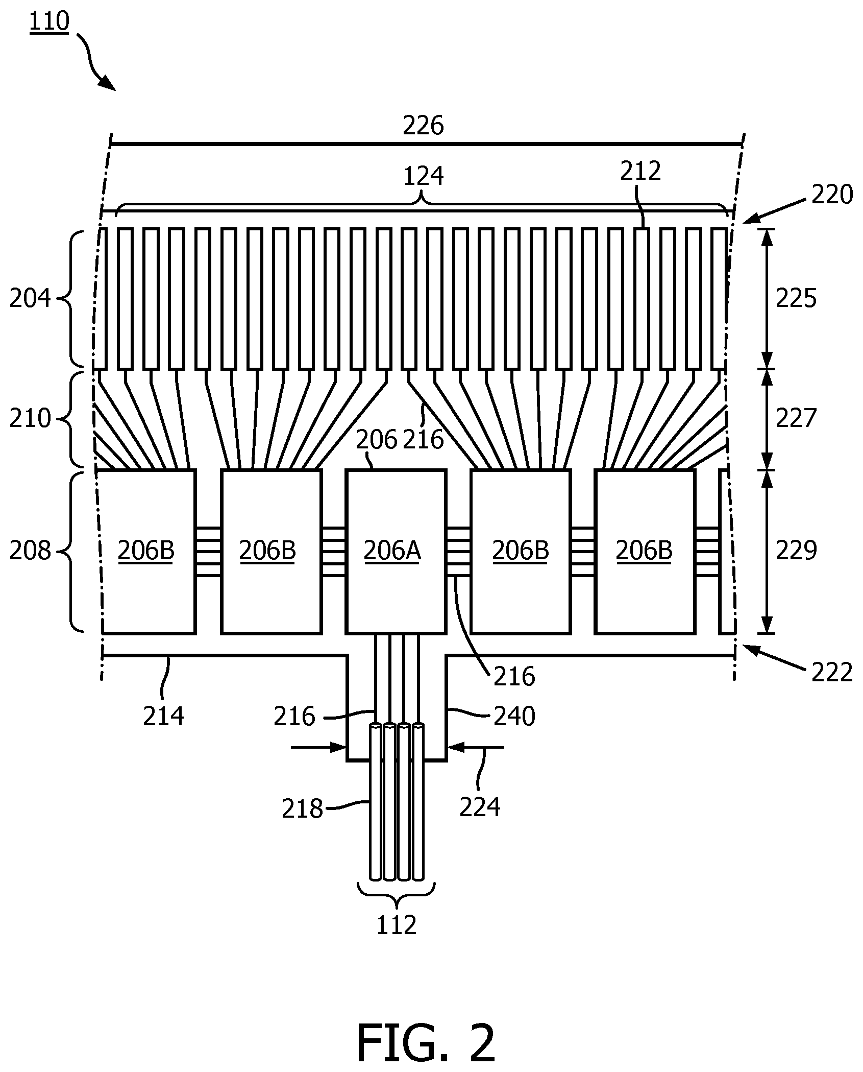 Patent US12303327 Figure 2 – Flexible support member for intraluminal imaging device and associated devices, systems, and methods