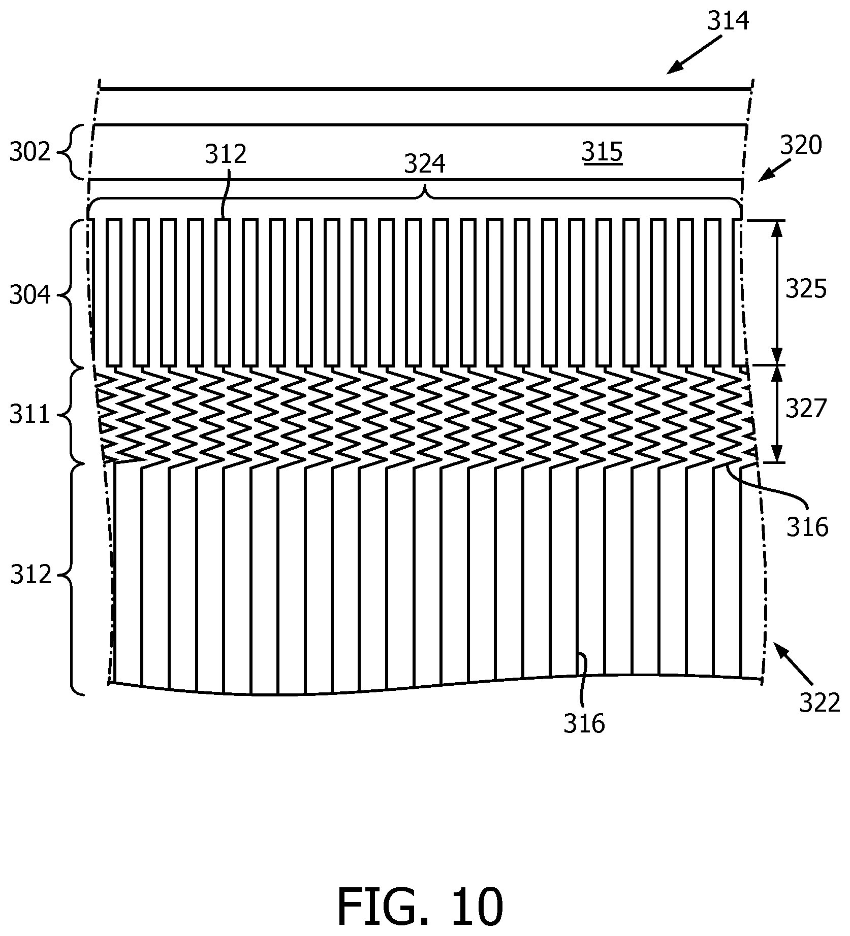 Patent US12303327 Figure 7 – Flexible support member for intraluminal imaging device and associated devices, systems, and methods