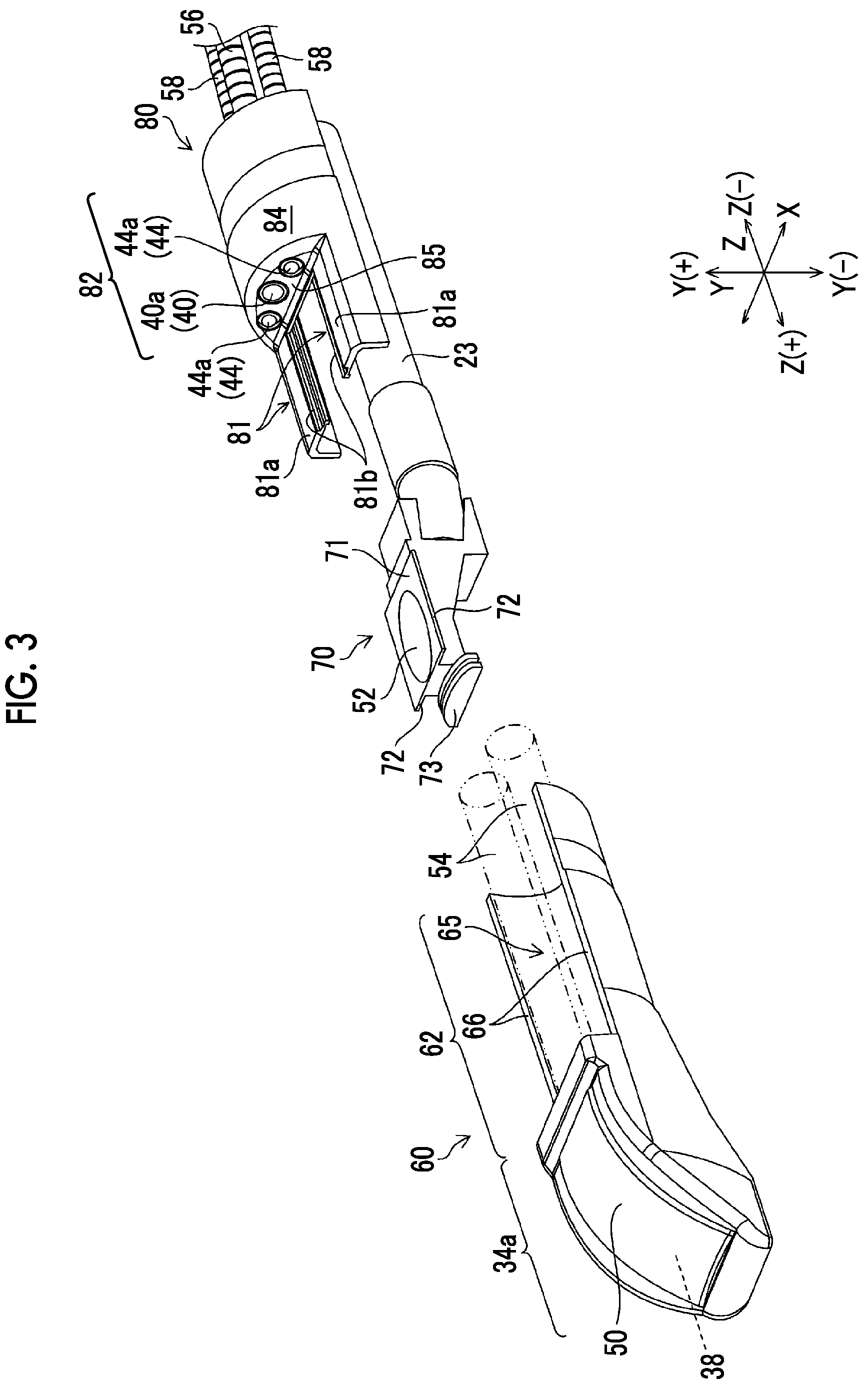 Patent US12303328 Figure 3 – Ultrasonic endoscope and distal end unit thereof