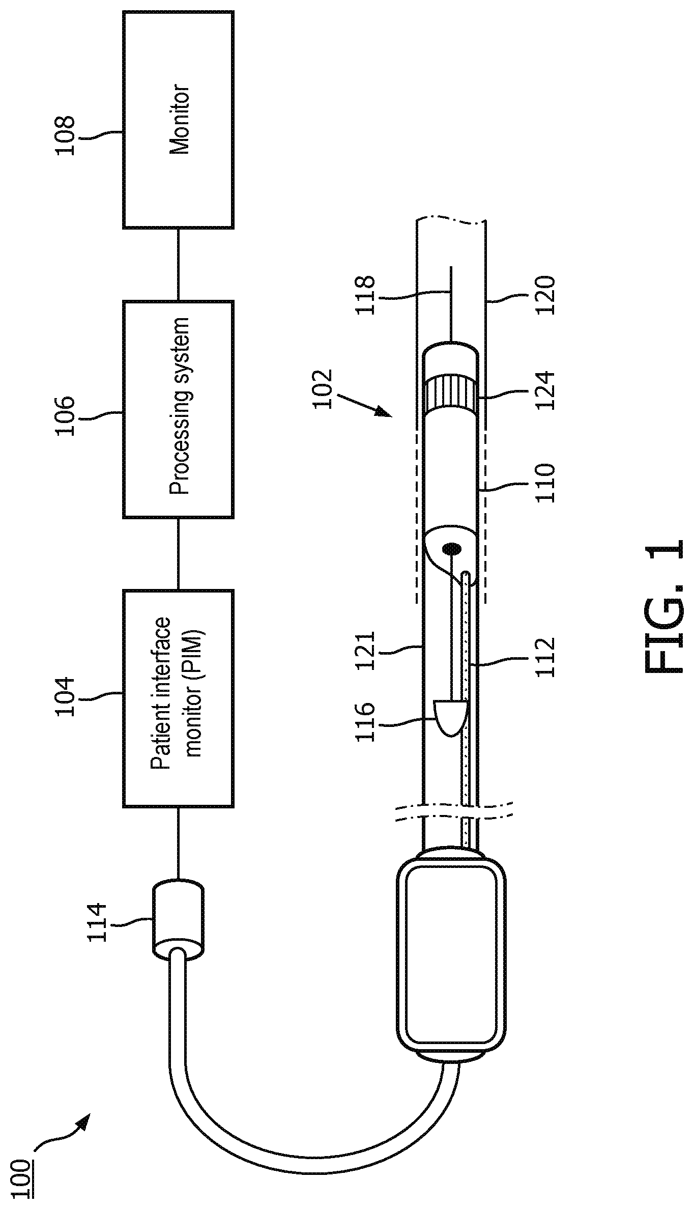 Patent US12303329 Figure 1 – Fluid barrier for intraluminal ultrasound imaging and associated devices, systems, and methods