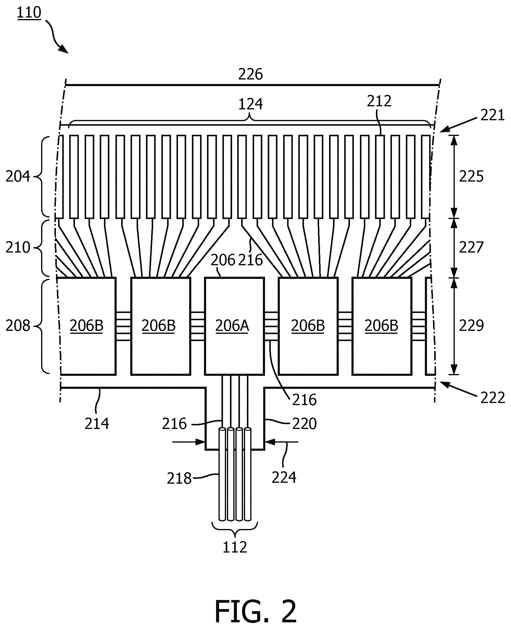 Patent US12303329 Figure 2 – Fluid barrier for intraluminal ultrasound imaging and associated devices, systems, and methods