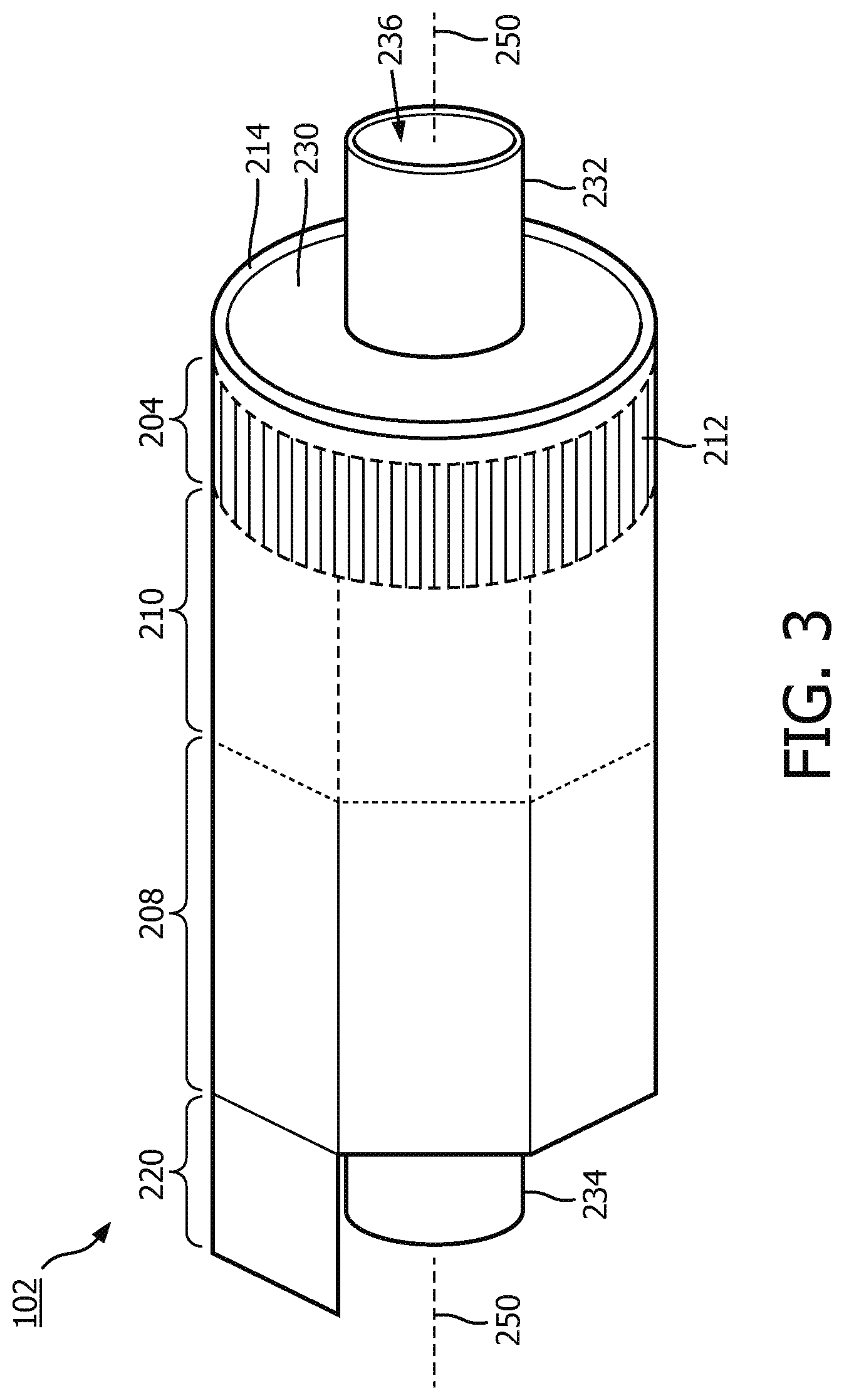 Patent US12303329 Figure 3 – Fluid barrier for intraluminal ultrasound imaging and associated devices, systems, and methods